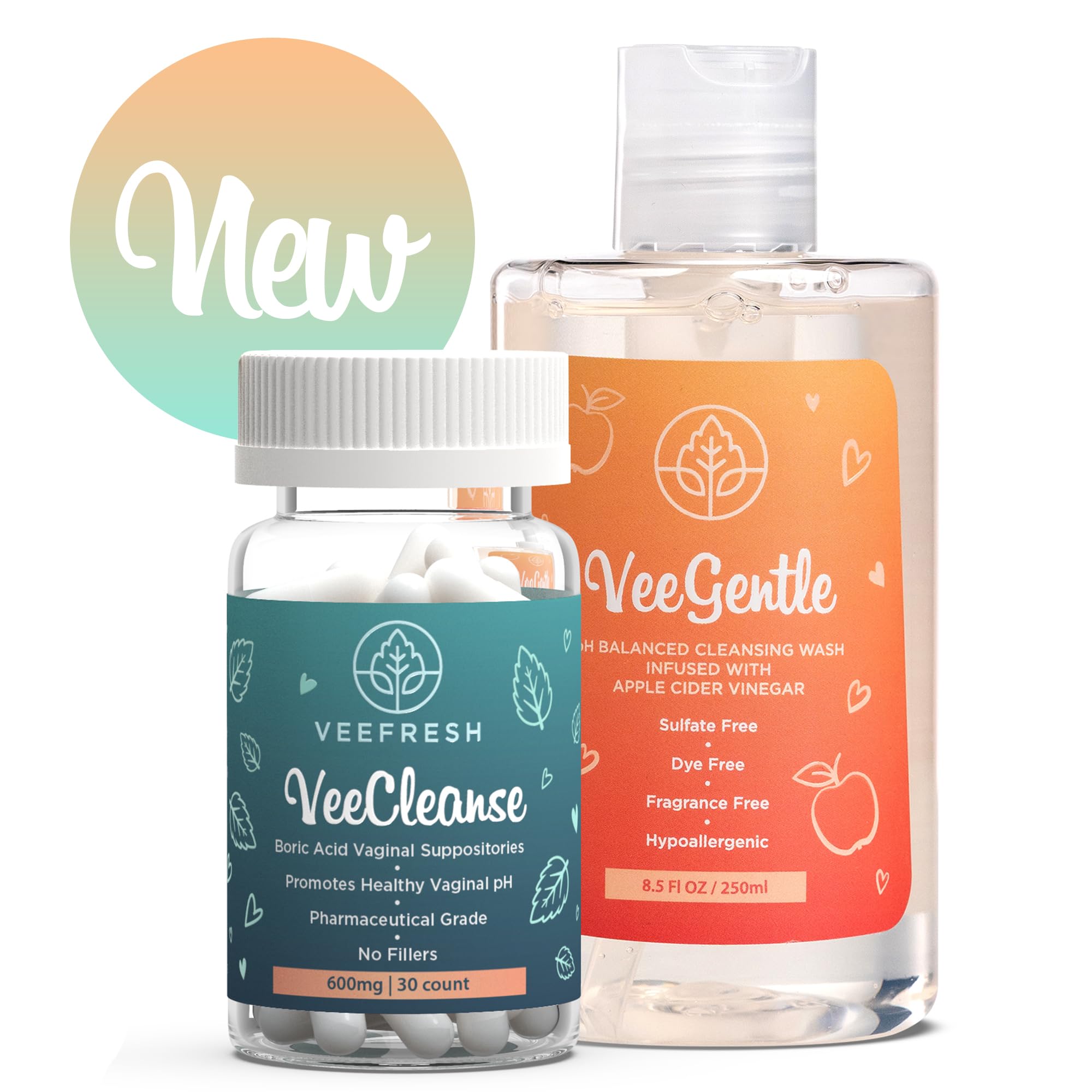 VeePower Lite - Vaginal Health Bundle - Control and Prevent Vaginal Odor - Includes VeeGentle VeeFresh buy supplements canada