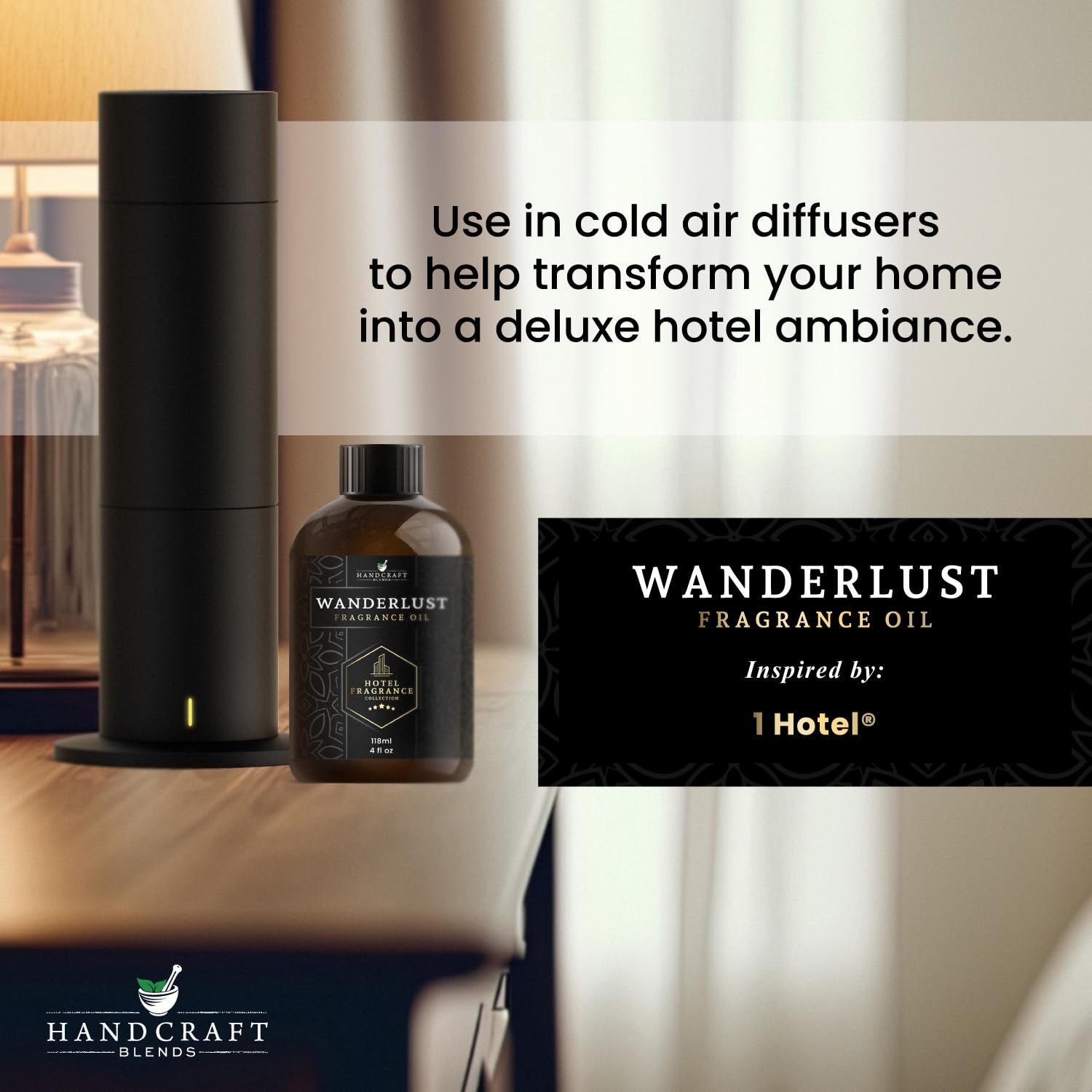 Handcraft Blends Hotel Fragrance Oil Wanderlust Scent – Luxury Hotel Collection Diffuser Oil Scents Handcraft Blends buy supplements canada