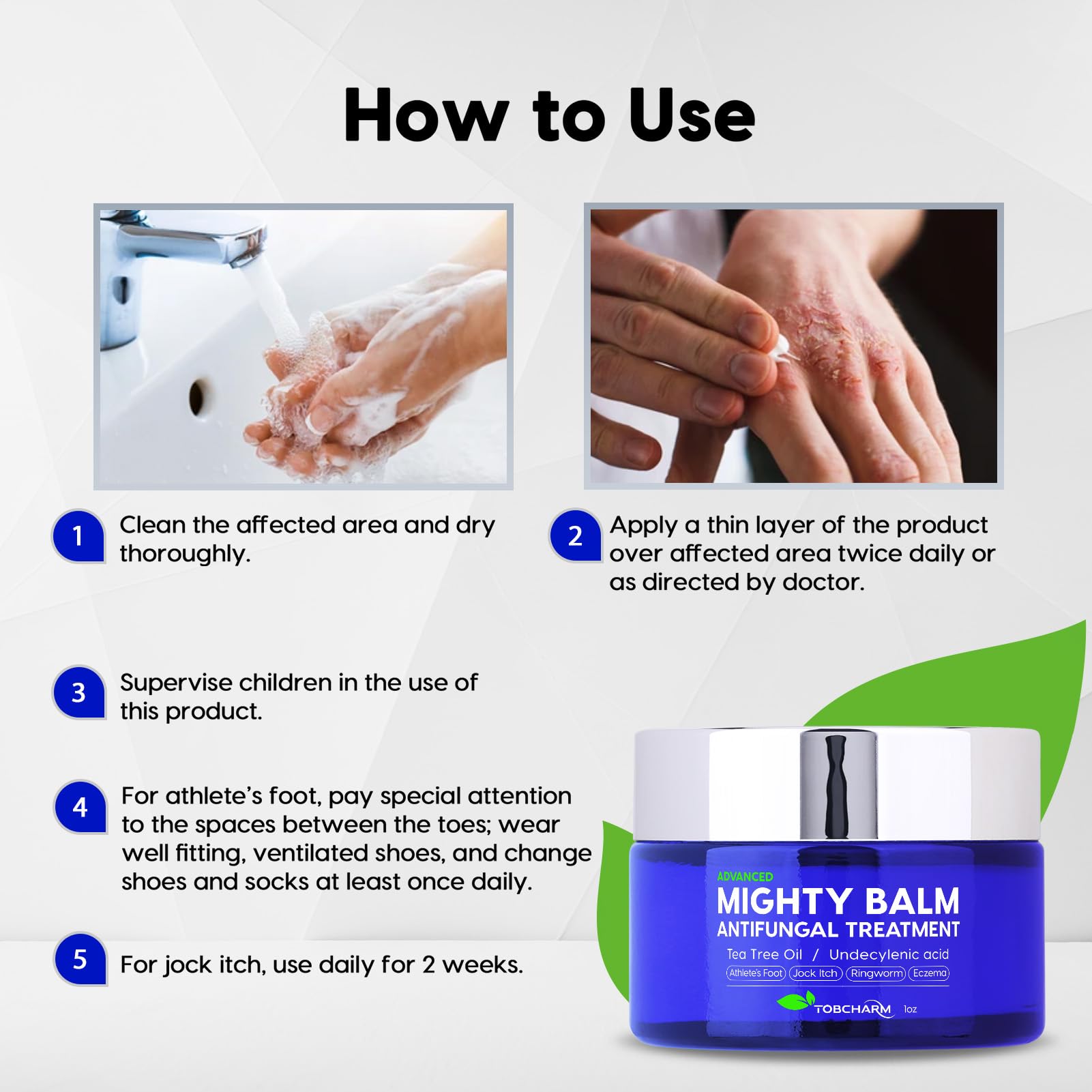 Tobcharm Antifungal Cream, Antifungal Cream for Skin, Ringworm Treatment for Humans Tobcharm buy supplements canada
