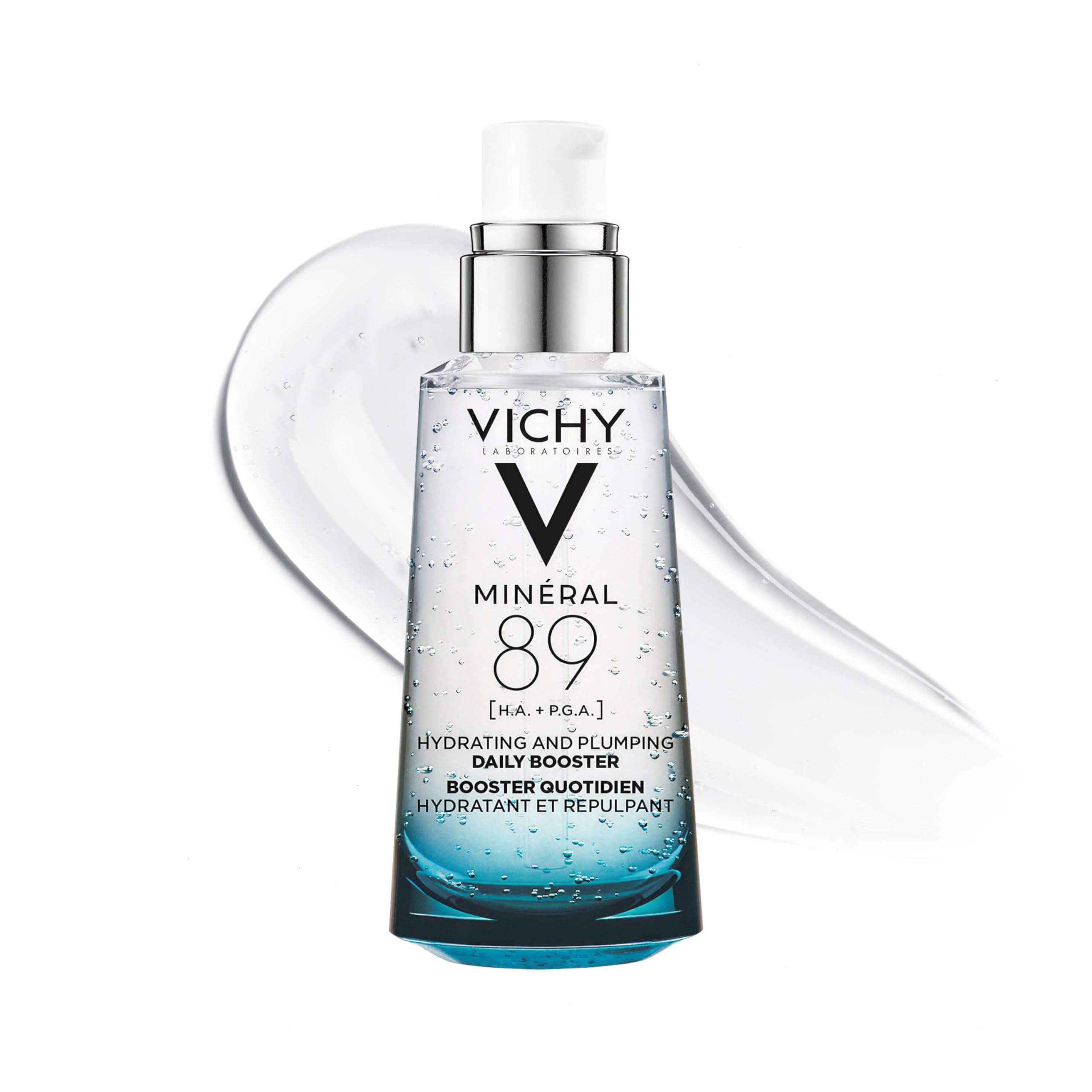 VICHY Mineral 89 Booster, Pure Hyaluronic Acid Serum for Face with Polyglutamic Acid for Skin Barrier Repair, Plumps & Hydrates VICHY buy supplements canada