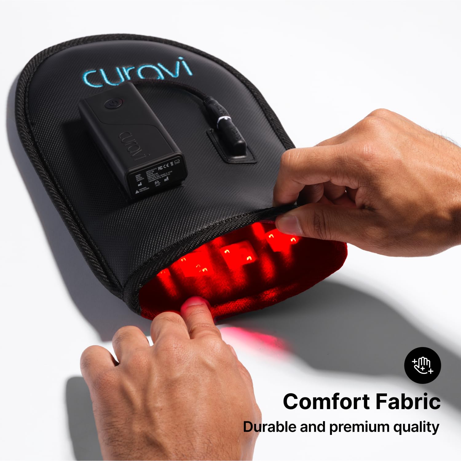 CURAVI Wellness Glove - Enhanced Comfort & Support for Hands and Wrists with Advanced Red CURAVI buy supplements canada