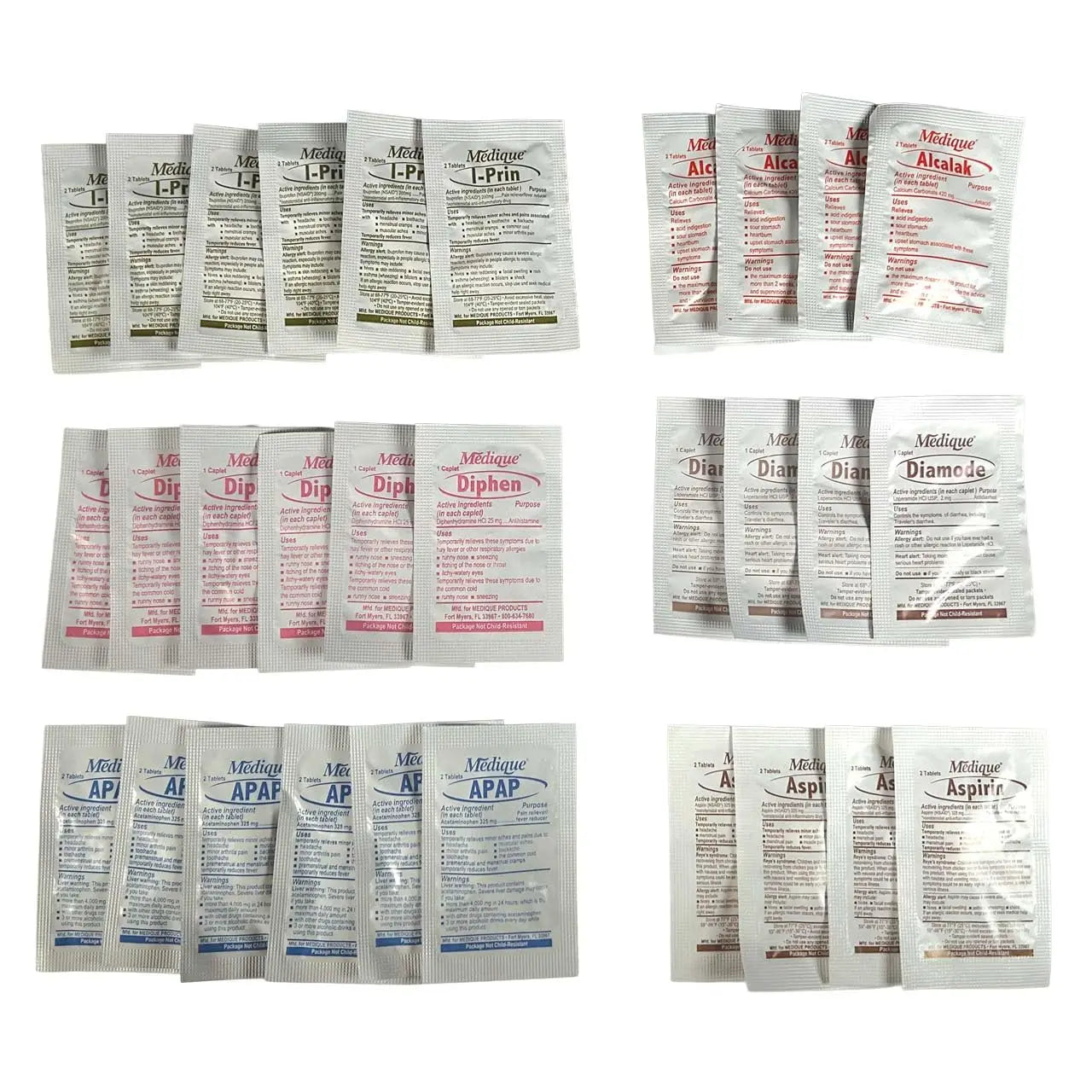 MEDICATIONS Unit DOSE Pack by RESCUE ESSENTIALS Rescue Essentials buy supplements canada