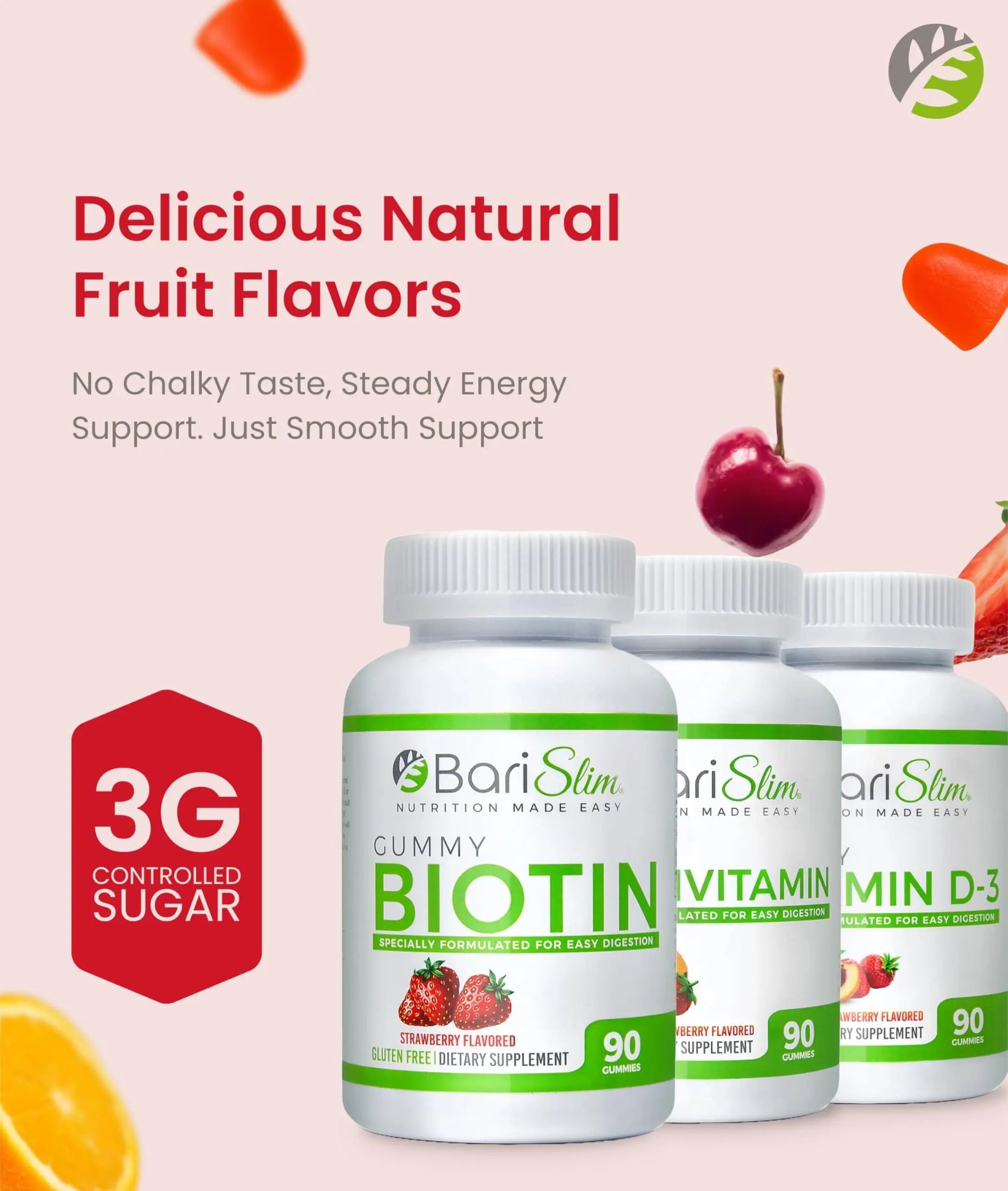 BariSlim Bariatric Multivitamin Gummies - Specially Formulated Gummy Vitamin for Patients After Weight Loss Surgery BariSlim buy supplements canada