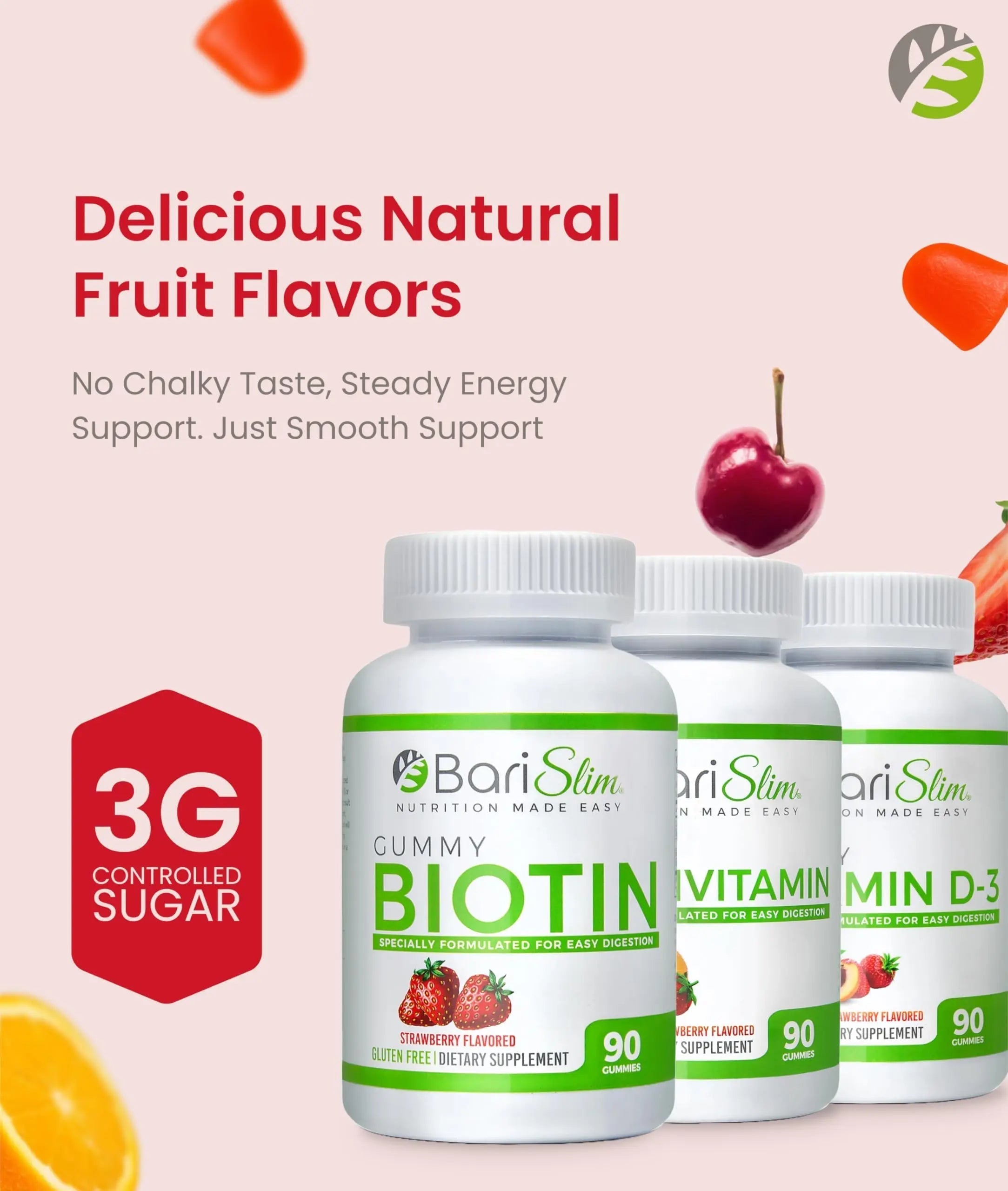 BariSlim Bariatric Multivitamin Gummies - Specially Formulated Gummy Vitamin for Patients After Weight Loss Surgery BariSlim buy supplements canada