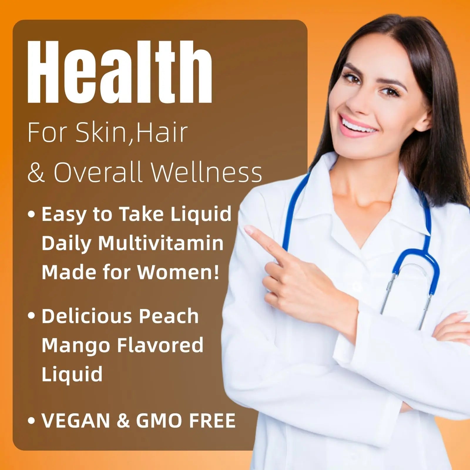 Liquid Multivitamin for Hair Growth | Biotin 10000mcg | Hair & Skin Support Supplement | Clinically Tested for Thicker Hair & Skin Elasticity HOWEEJET buy supplements canada