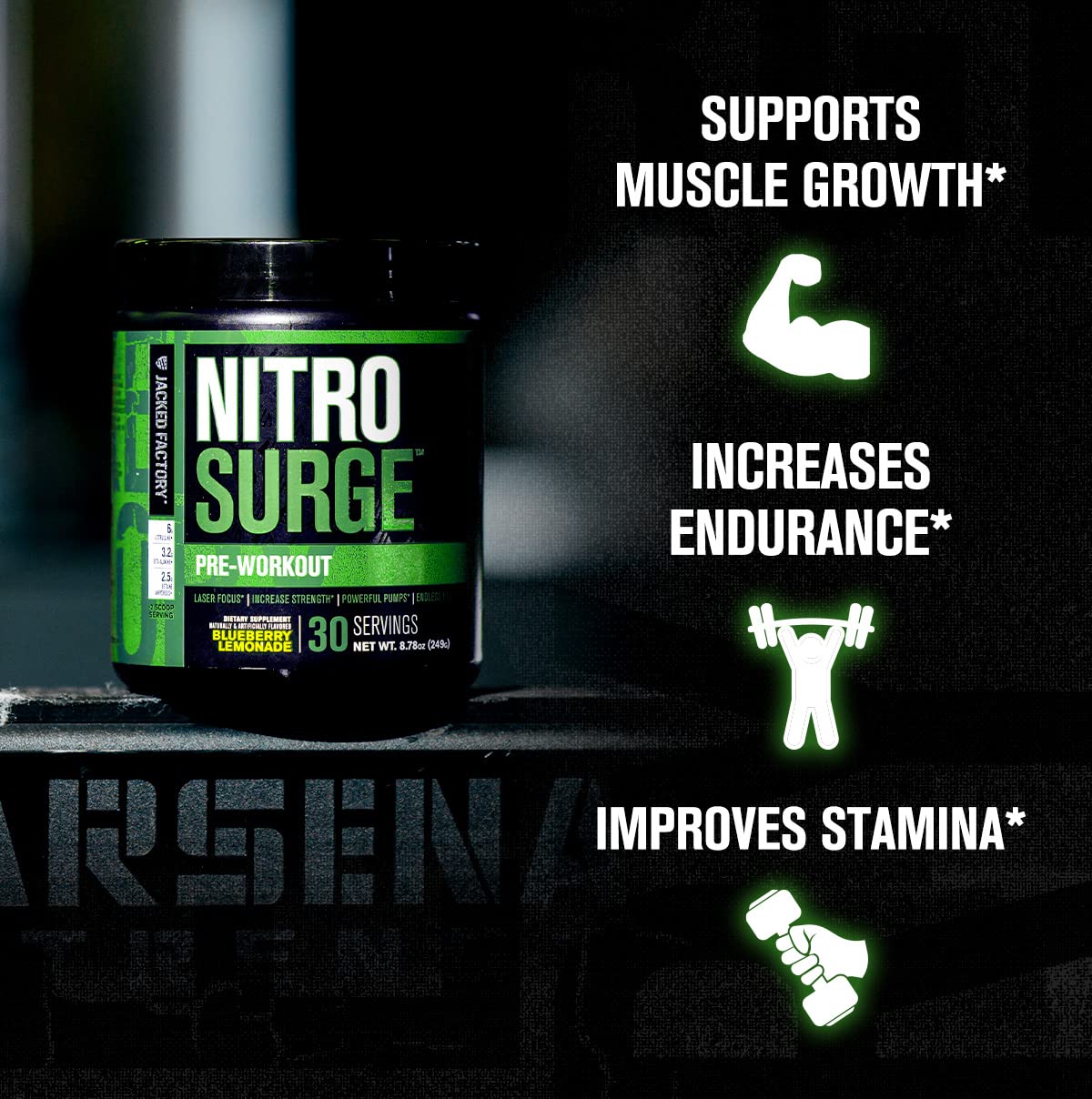 Jacked Factory Nitrosurge Pre-Workout in Arctic White & Watermelon Nitrosurge Shred Jacked Factory buy supplements canada