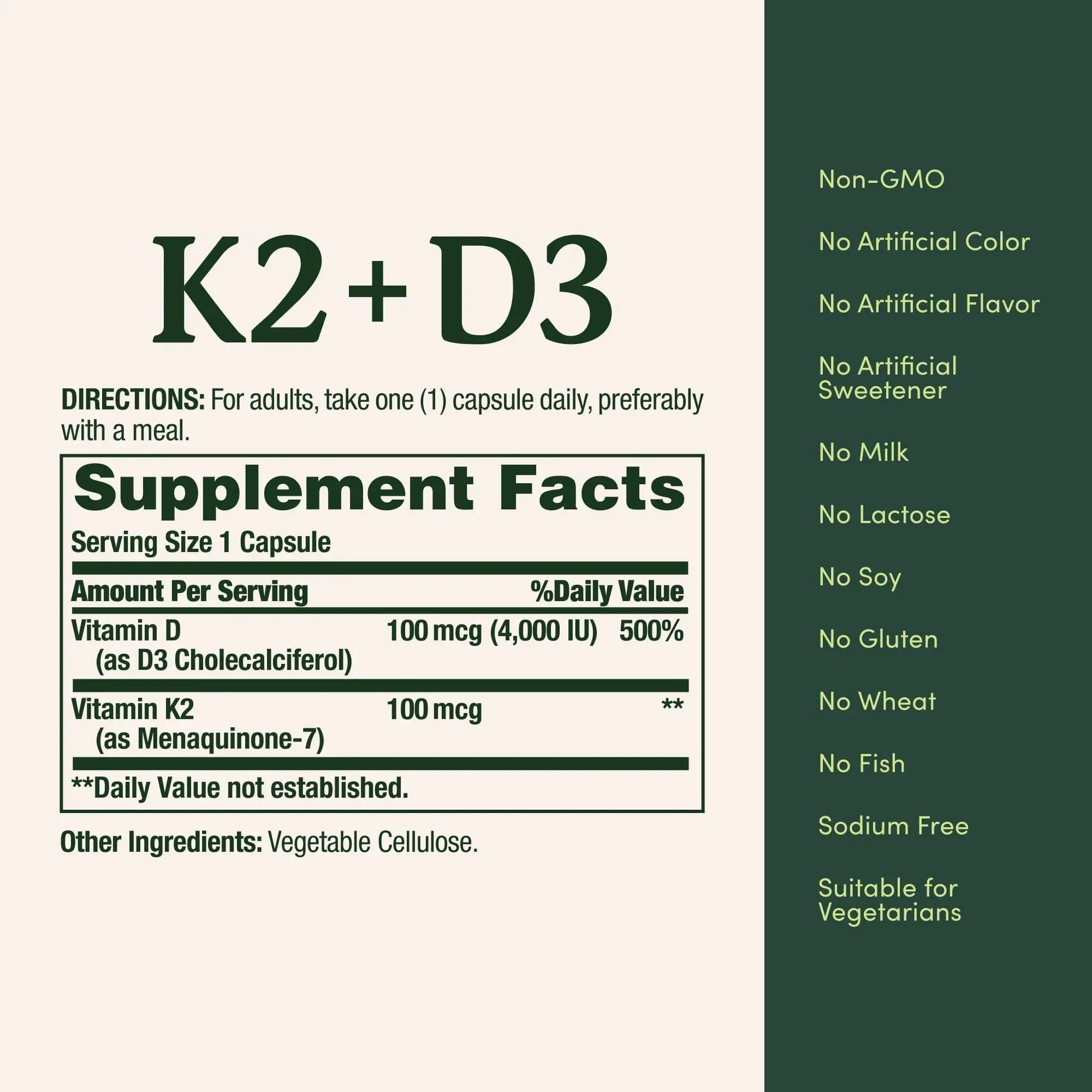 Nature’s Bounty Vitamin D3 K2 Supplement, 4000 IU Vitamin D3 plus 100 mcg of Vitamin K Supplements Nature's Bounty buy supplements canada