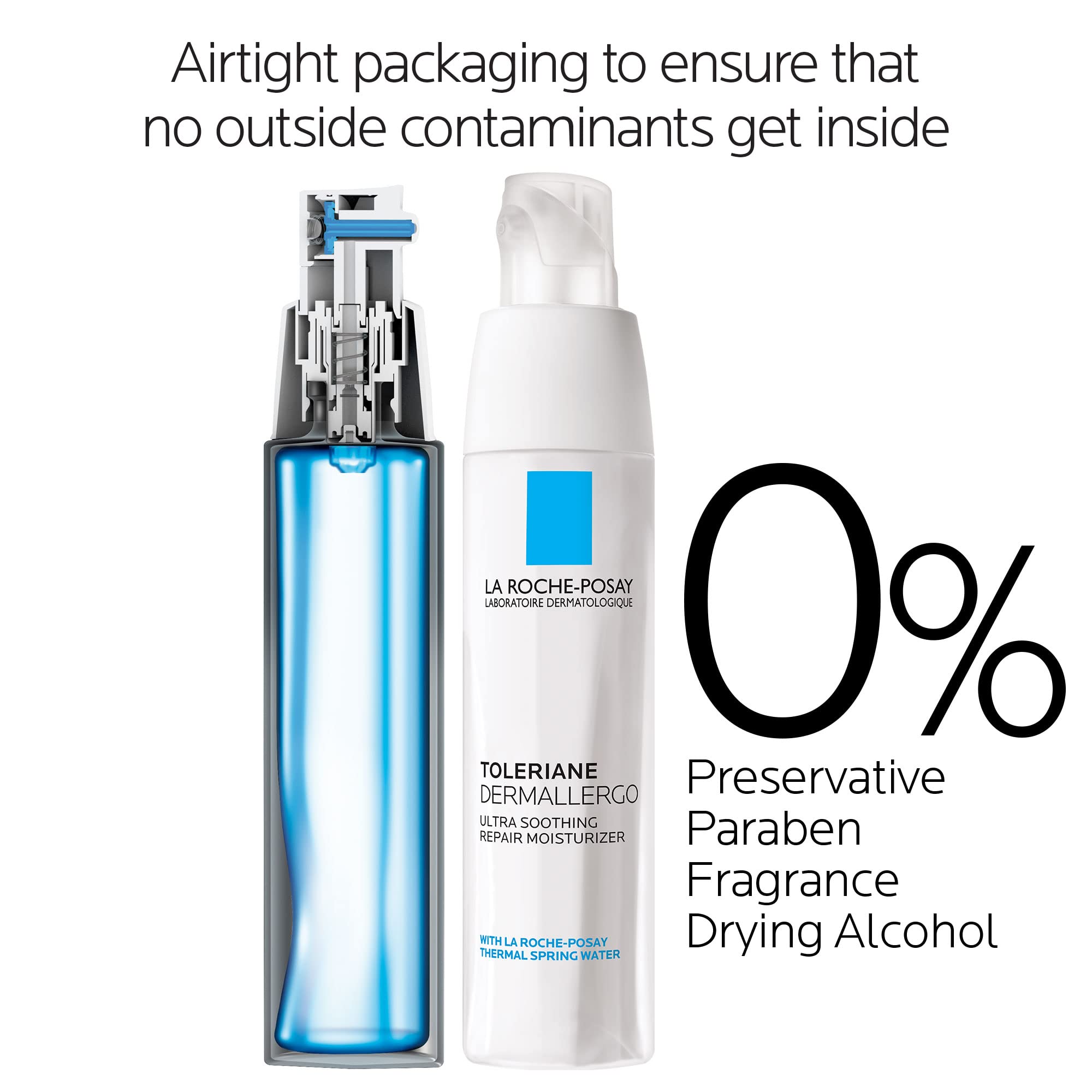 La Roche-Posay Toleriane Dermallergo Ultra Soothing Repair Face Moisturizer for Sensitive Skin, Gentle Moisturizing Face La Roche-Posay buy supplements canada