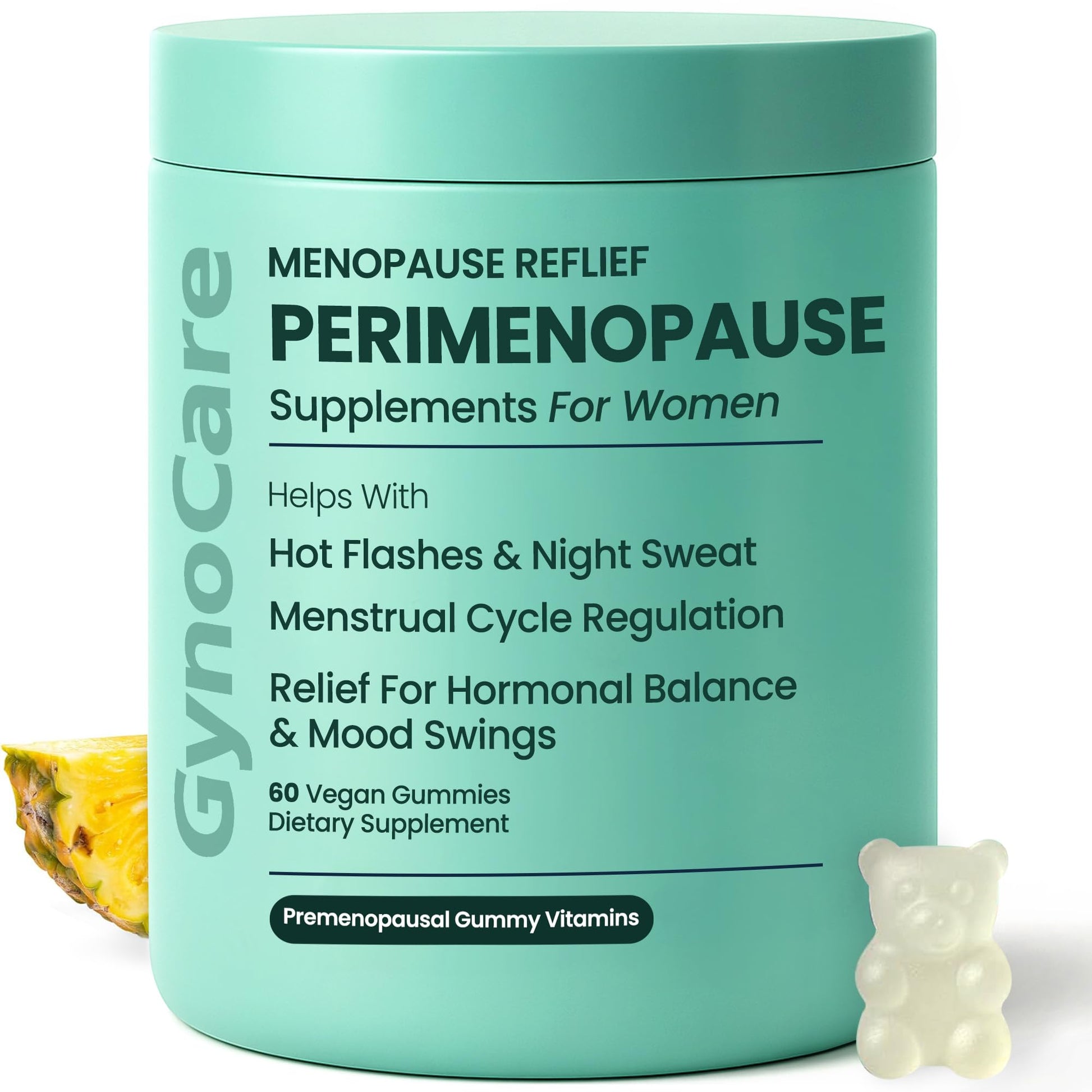 Perimenopause Supplements Women | Premenopausal Gummy Vitamins | Relief for Hormonal Balance & Mood Swings | Supports Menstrual Cycle Regulation | 60 Vegan Gummies Terramed Just Think Comfort buy supplements canada
