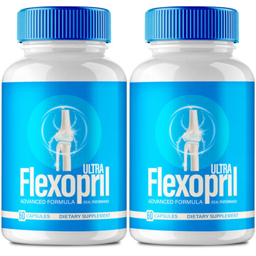 Flexopril Ultra Joint Support Capsules, Official Flexopril Supplement Pills, All-Natural Formula to Fortify Bones and Bolster Flexibility - Maximum Strength, FlexoprilUltra Pills Reviews (2 Pack) IDEAL PERFORMANCE buy supplements canada
