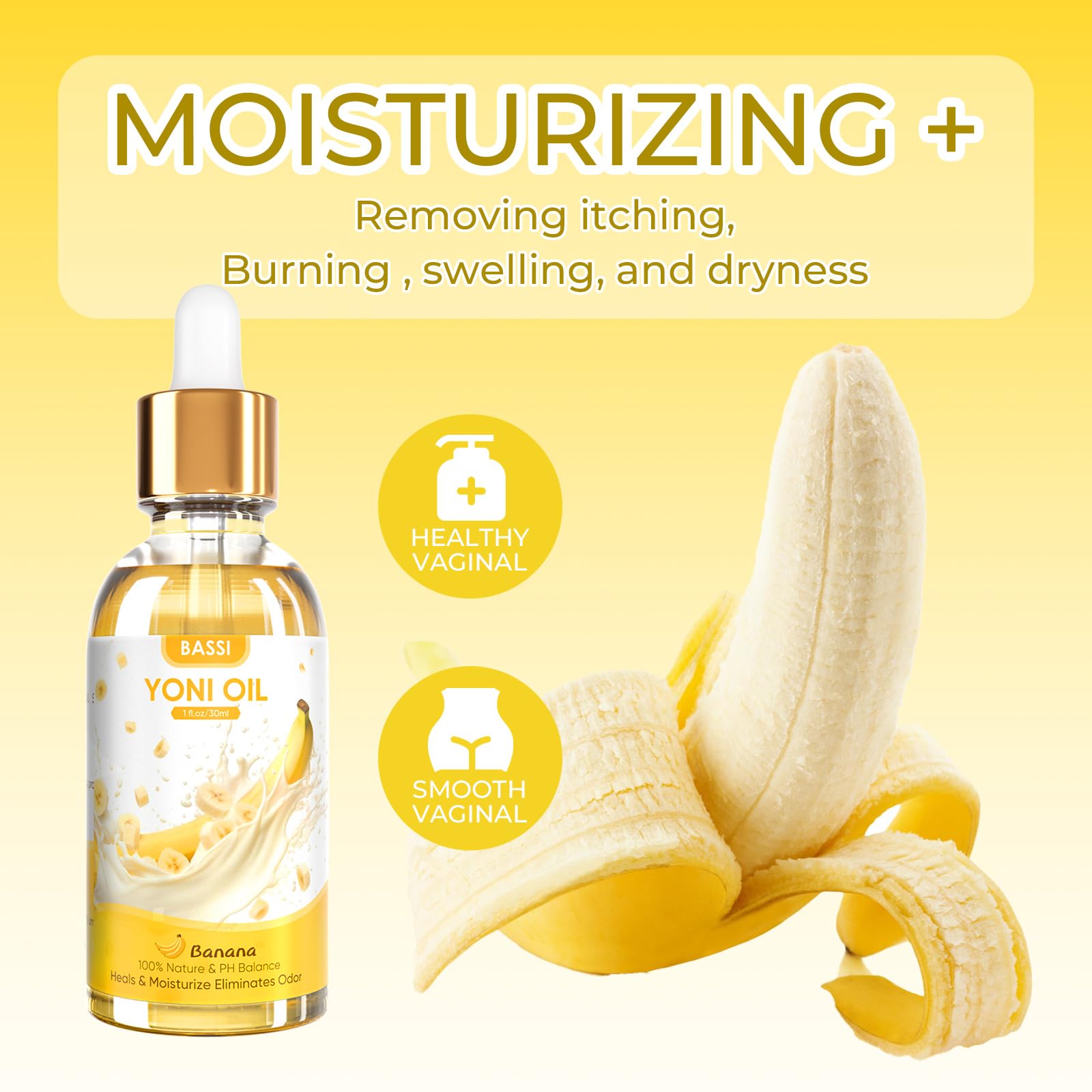 2PCS Yoni Oil Organic Feminine Oil Vaginal Moisturizer - Ph Balance for Women - Feminine Deodorant BASSI buy supplements canada