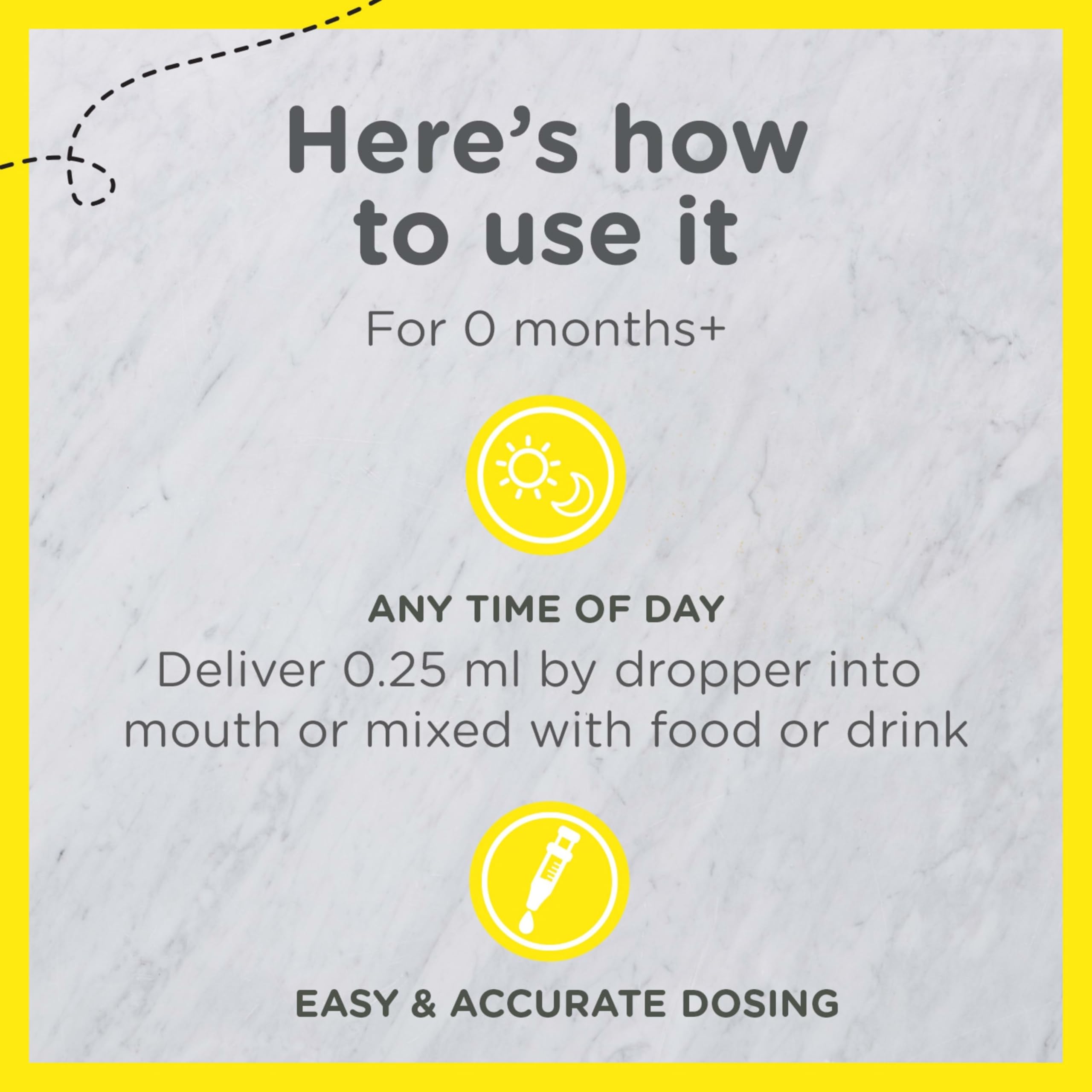 Zarbee's Vitamin D Drops for Infants, 400IU (10mcg) Baby & Toddler Liquid Supplement, Newborn & Up, Dropper Syringe Included, 0.47 Fl Oz Zarbee's buy supplements canada