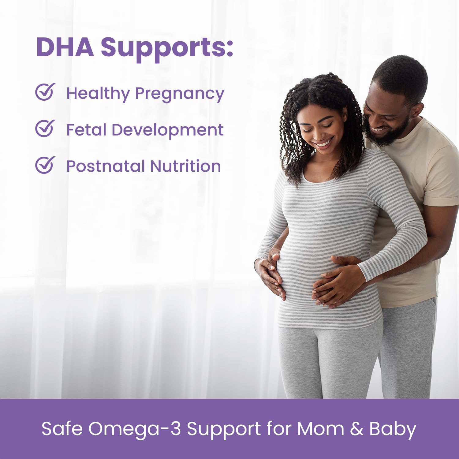 Prenatal DHA for Women 600mg + 400 IU Vitamin D3 | 120 Softgels | Supports Brain Health | Triglyceride Omega 3 Fish Oil DHA Prenatal Vitamins for Pregnancy & Nursing | 300mg per Capsule Mother's Promise buy supplements canada