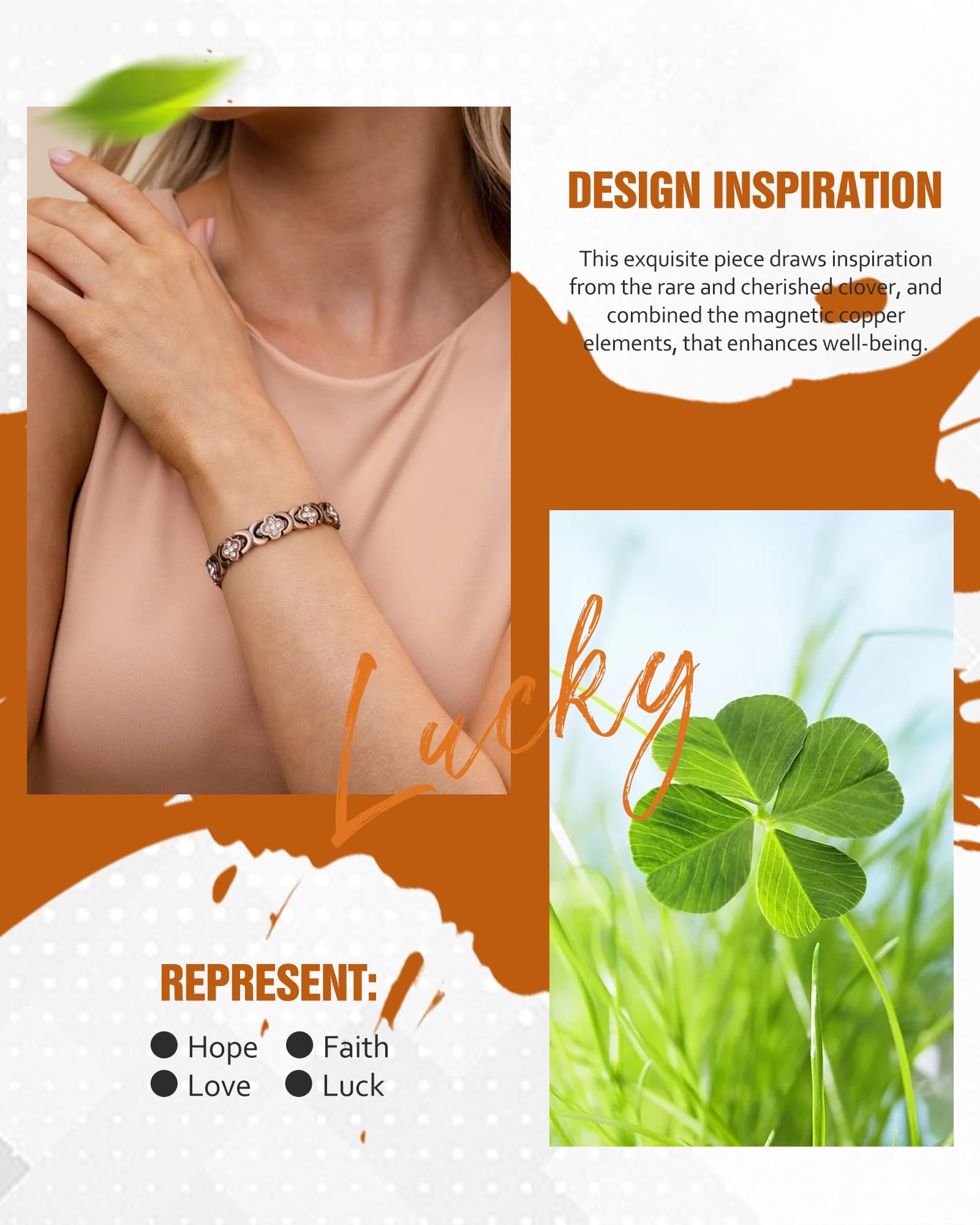 Jecanori Women's Pure Copper Bracelet, Ultra Strength Magnetic Copper Bracelets for Women Jecanori buy supplements canada