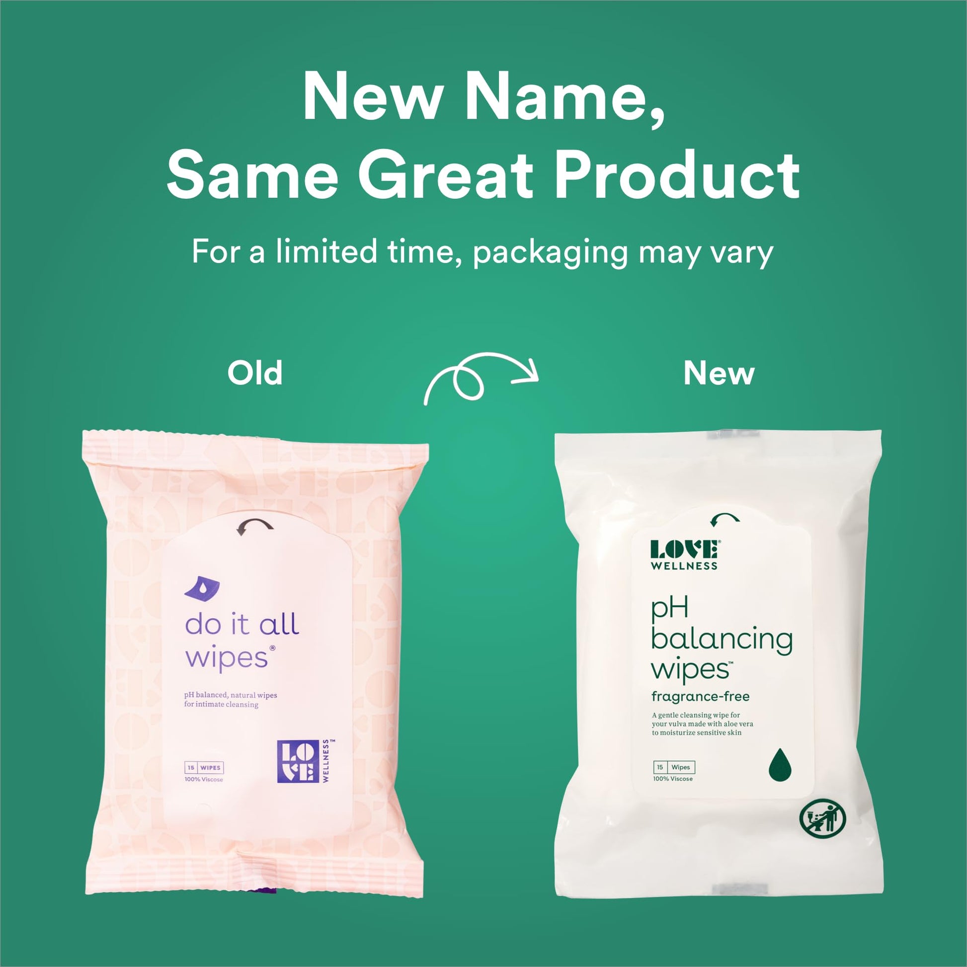 Love Wellness pH Balancing Wipes for Women | Feminine Hygiene for Cleansing with Aloe Vera Love Wellness buy supplements canada