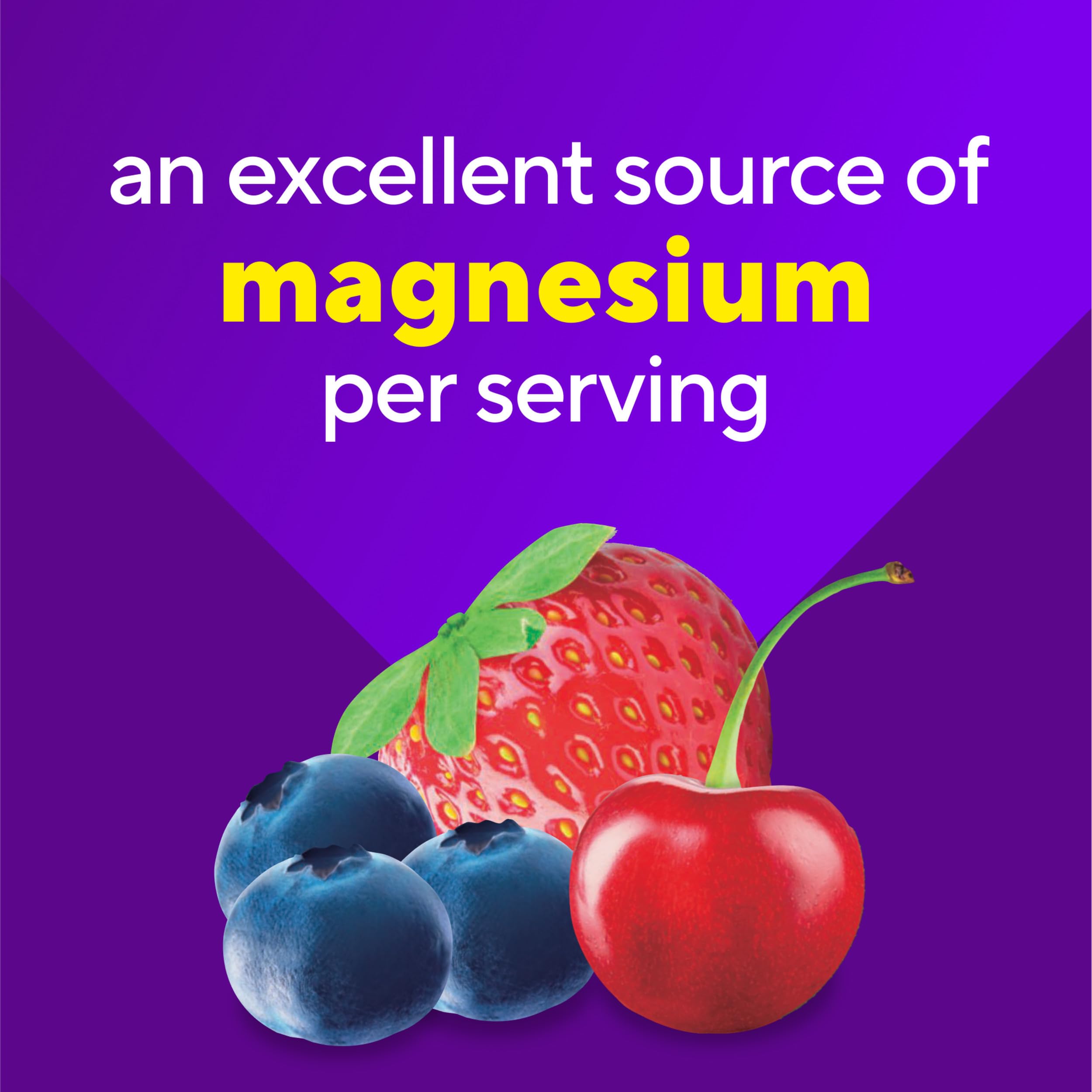 vitafusion Magnesium Glycinate Gummy Supplement, 100 mg per Serving Supports Muscle Relaxation (1) for Adult Women & Men, Boomin’ Cherry Berry Flavor, 60 Count Vitafusion buy supplements canada