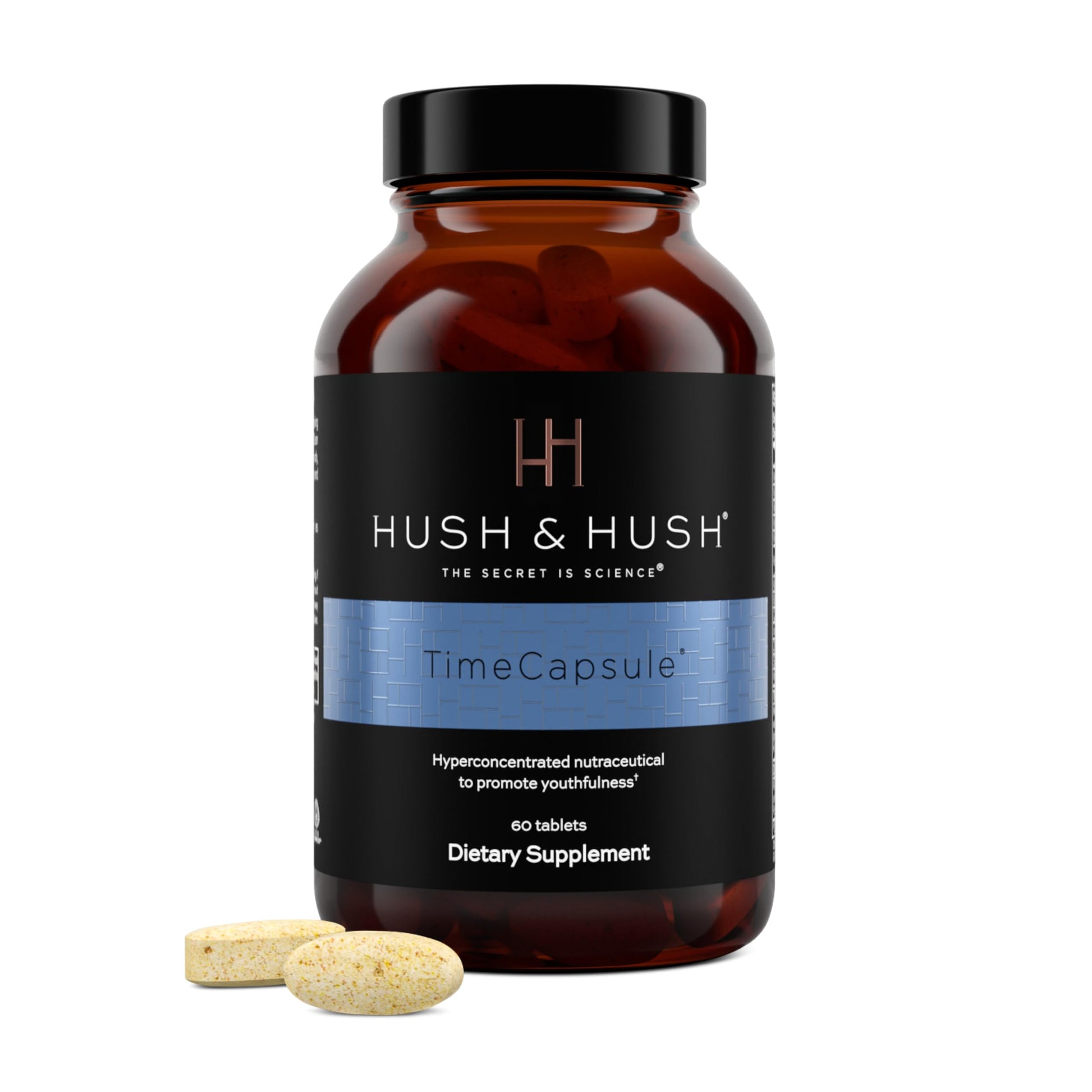 Hush & Hush TimeCapsule Multivitamin, Women's Multivitamin, Men's Multivitamin, Clean Nutraceuticals Supplements That Contains Hyaluronic Acid Hush & Hush buy supplements canada