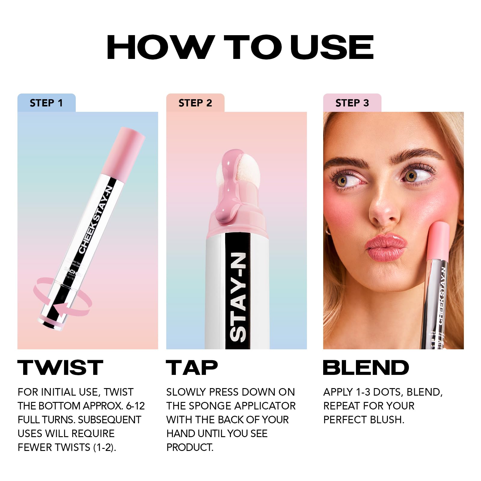 Sacheu Cheek STAY-N Liquid Blush for Cheeks — High Pigment, Buildable, Lightweight Cream Blush for Dewy & Radiant Flushed Cheeks — Long-lasting & Cruelty Free, I'm Playful Sacheu buy supplements canada