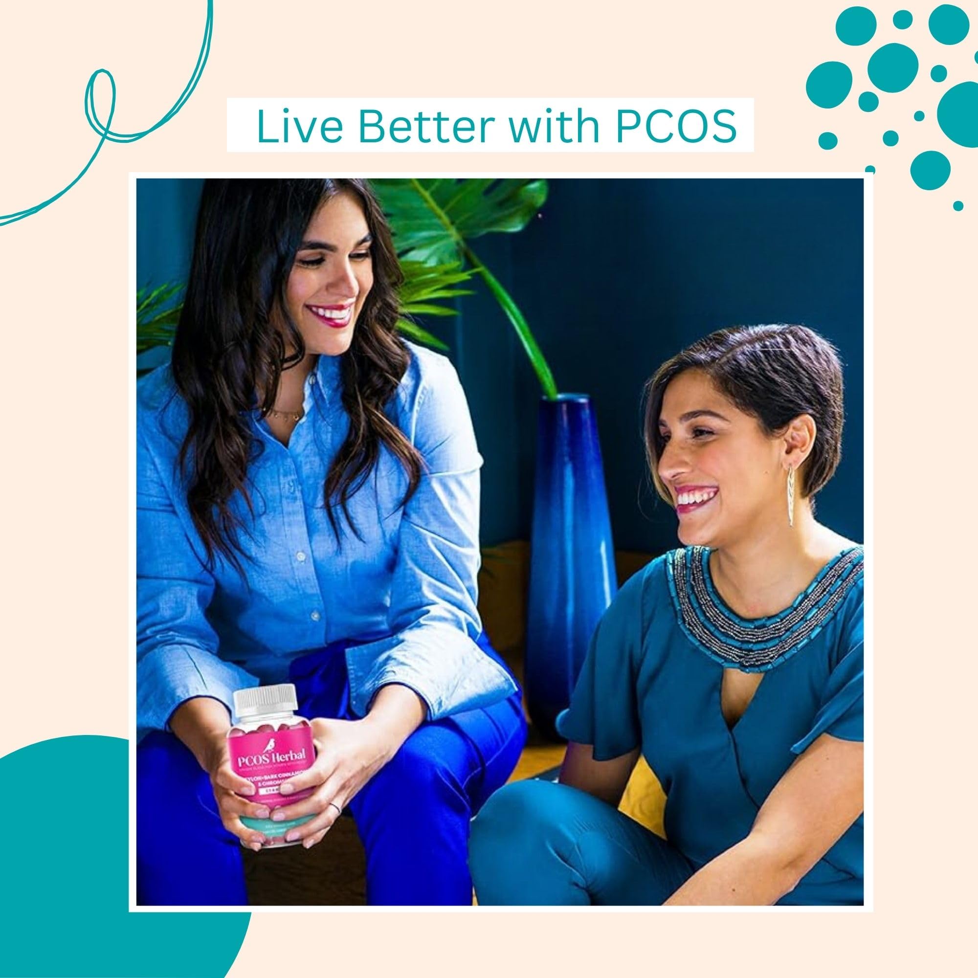 PCOS Herbal Gummies: Manage Cravings and Hormonal Balance; Cinnamon Complex PCOS Herbal Tea buy supplements canada