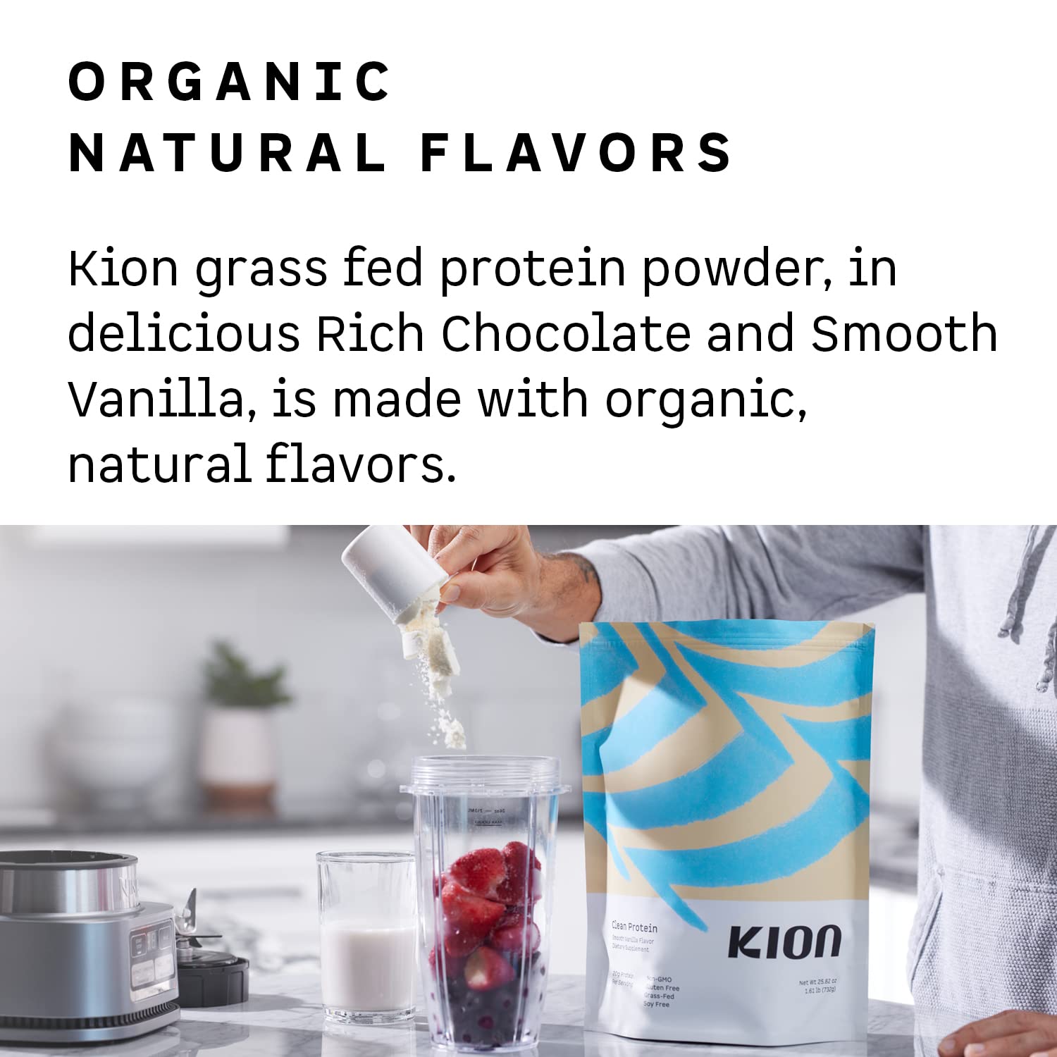 Kion Clean Protein | Grass-Fed & Pasture-Raised Whey Isolate Protein Powder Kion buy supplements canada