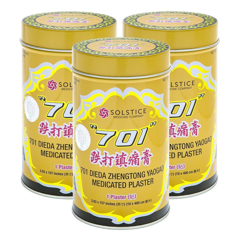 701 Dieda Zhentong Yaogao Medicated Plaster (Genuine Solstice Product) (3 Cans) "701" 701 Dieda Zhengtong Yaogao Medicated Plaster buy supplements canada