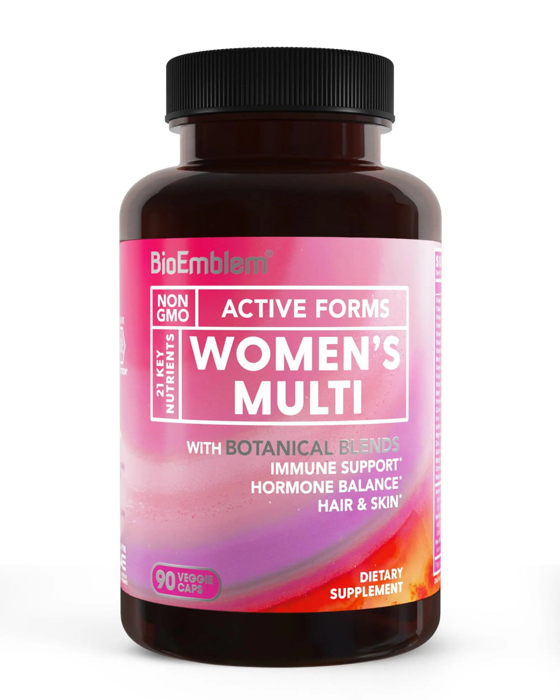 BioEmblem Women's Multivitamin - Complete Daily Multi for Immunity, Energy, Hair, Skin with Vitamin A, B12, B6, D3, Biotin BioEmblem buy supplements canada