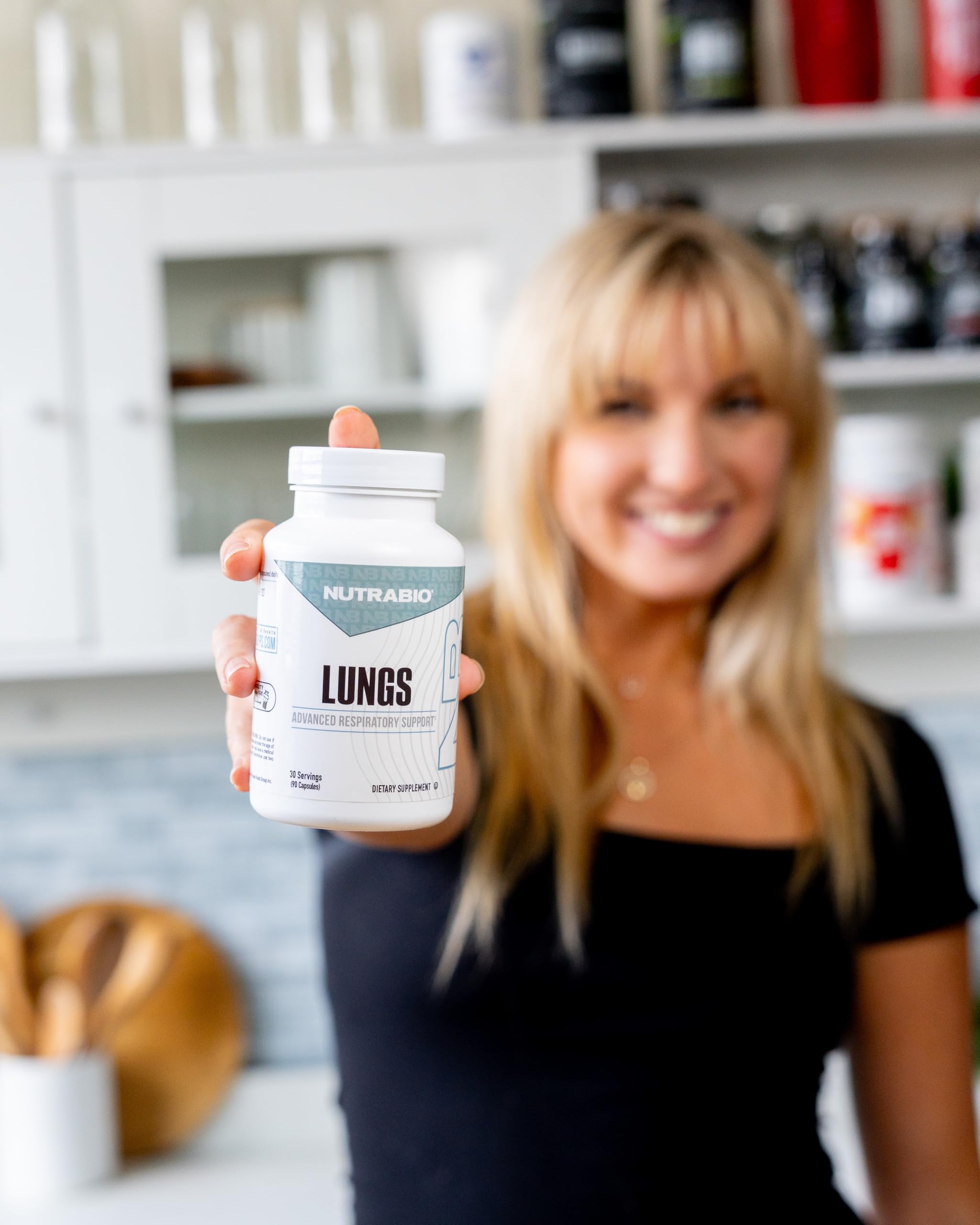 NutraBio Lungs Supplement - Blend of Immuno-LP20 and Natural Extracts to Help Support Respiratory & Immune Health - 90 Capsules NutraBio buy supplements canada