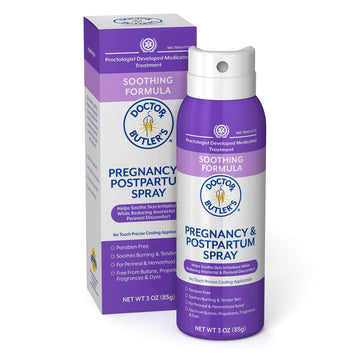 Doctor Butler's Pregnancy & Postpartum Spray - Perineal Spray and Hemorrhoid Treatment with Aloe and Chamomile, Pregnancy Support and Postpartum Essentials, Paraben Free (3oz) Doctor Butler's buy supplements canada