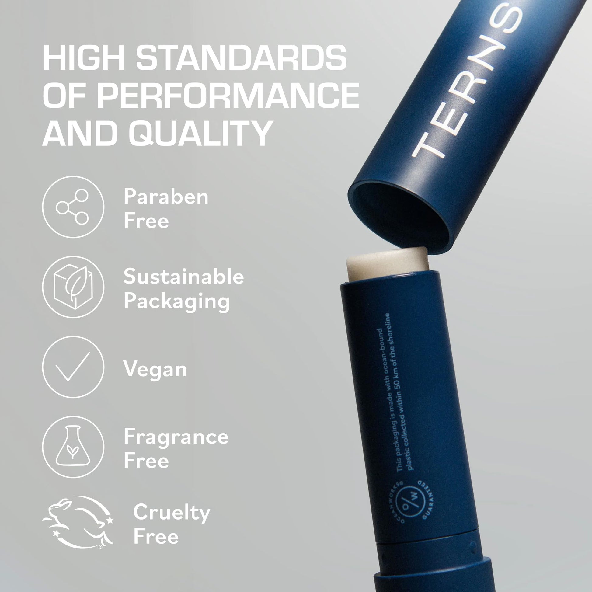 TERNS Everyday Lip Balm | Hyaluronic Acid + Baobab & Meadowfoam Oils, Algae-Powered Sirenas Complex OS, Refreshing Mint, Non-Sticky Cushion Glide, Cruelty-Free TERNS buy supplements canada