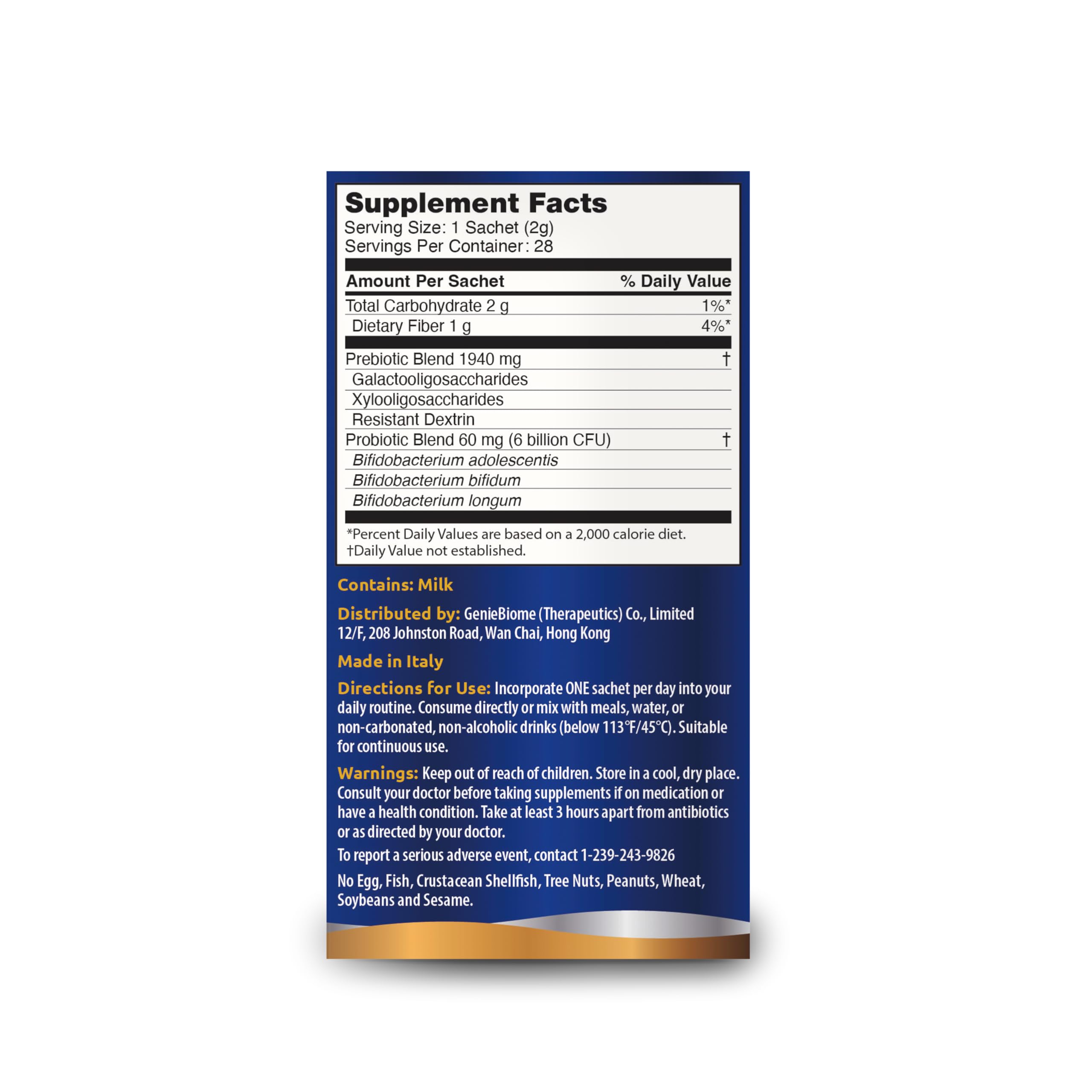 G-NiiB Immunity Elite (SIM01 Synbiotic Formula) - Potent Live probiotics and Added prebiotics to Support Immunity, Regularity, Sleep, Mood, and Skin - 5X More Effective in Reaching the Gut Alive G-NiiB buy supplements canada