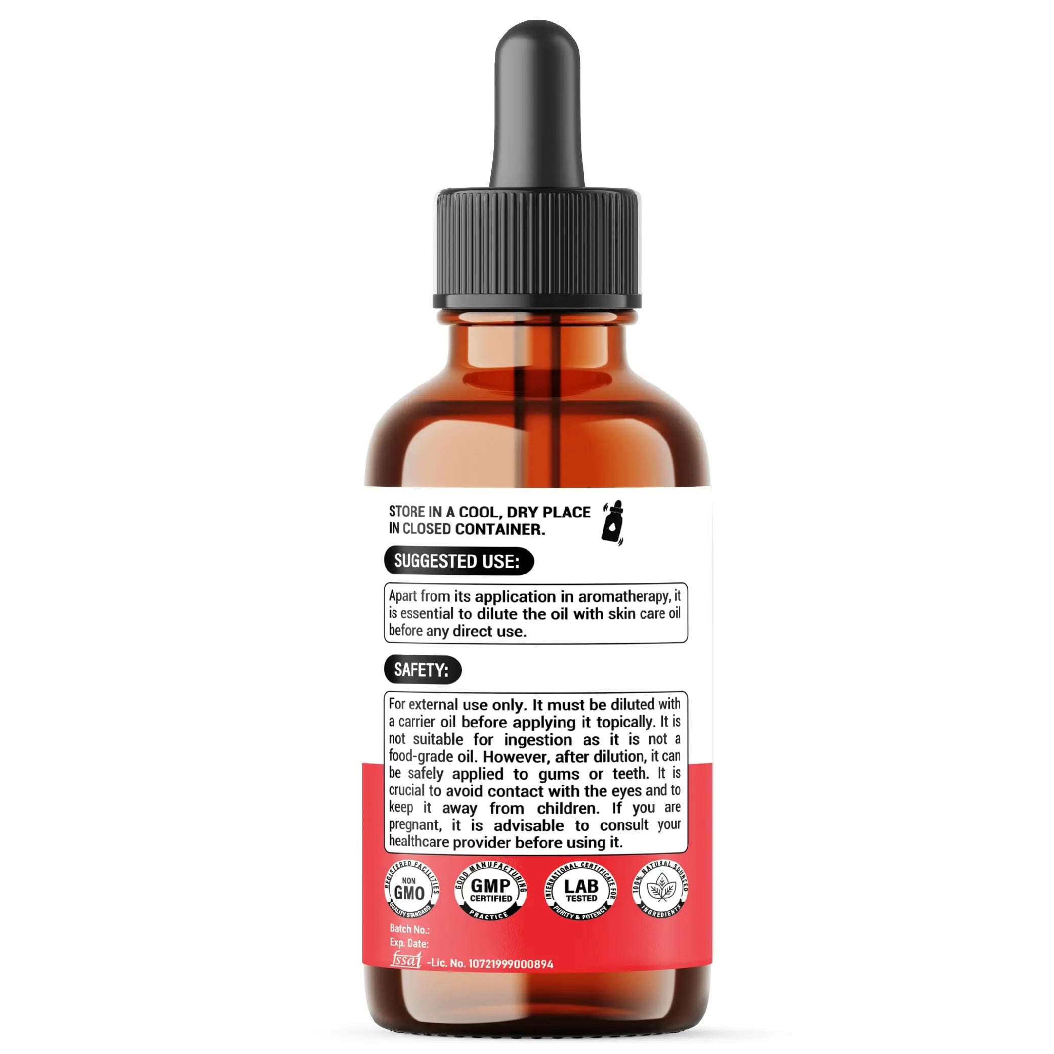 DEDICAD - 1 FL Oz - 30ml - Clove Essential Oil Supplement – for Toothache, Oral Care, Skin & Hair – Clove Oil Organic DEDICAD buy supplements canada