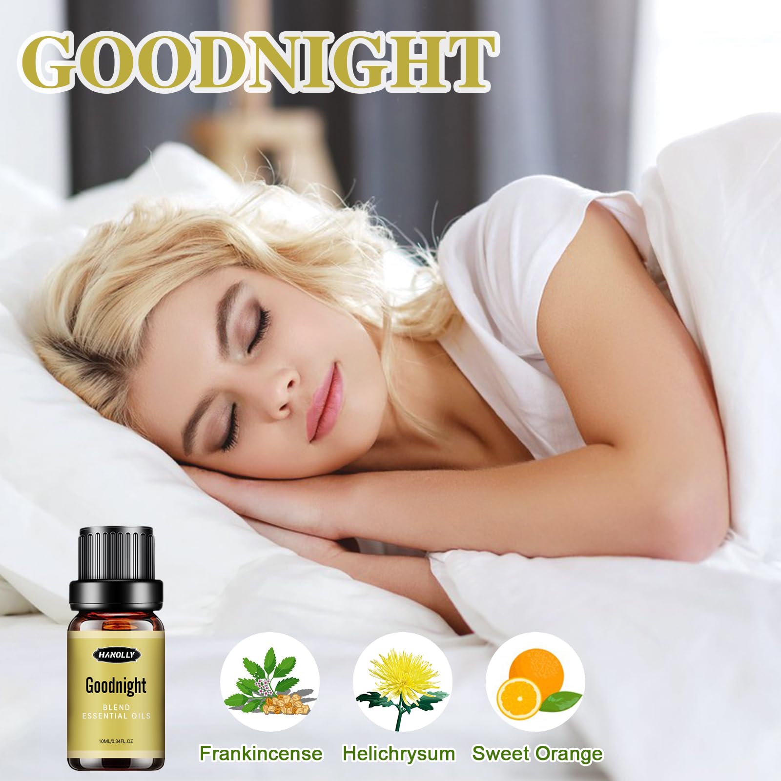 Essential Oils Blend Set, Fragrance Oil Aromatherapy Essential Oils Kit for Diffuser (6x10ML) Hanolly buy supplements canada