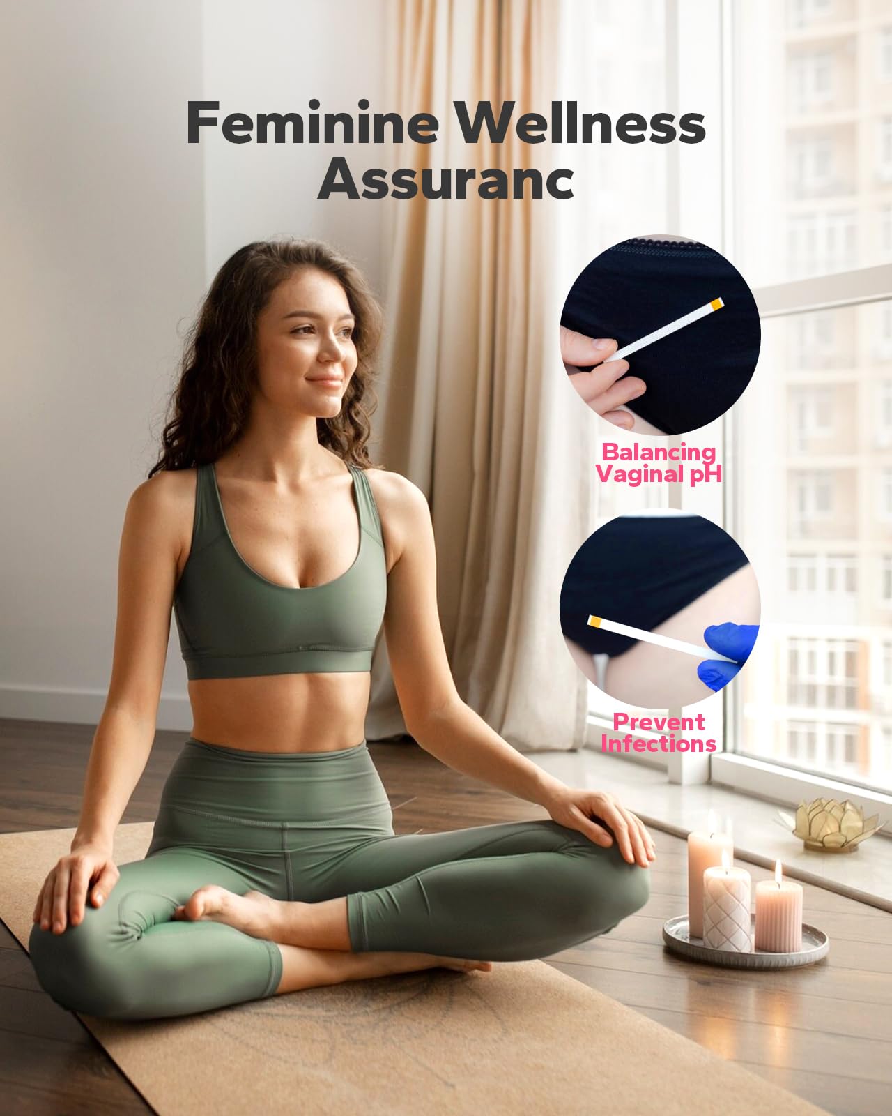 Choppie Vaginal Health pH Test Strips (50 Strips), pH Balance Test Strips for Women, Vaginal pH Test Strips Choppie buy supplements canada