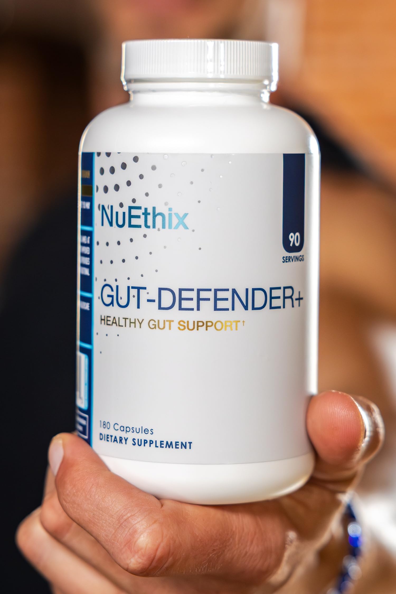 NuEthix Formulations Gut Defender+ Microbiome Balance Dietary Supplement, 180 Capsules, 90 Servings NuEthix Formulations buy supplements canada