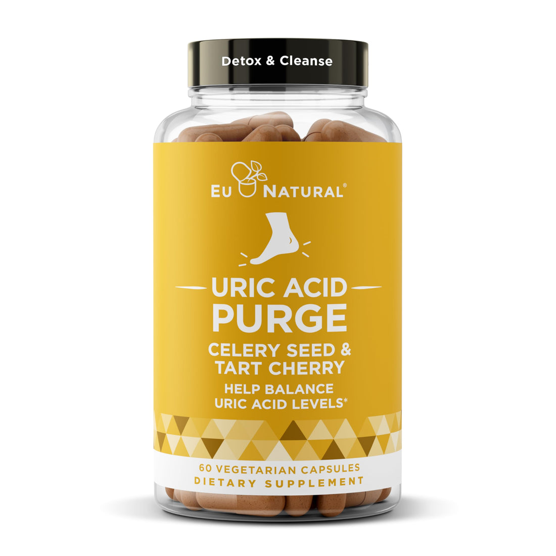 Purge! Uric Acid Flush – Eat & Drink What You Want – Detox and Cleanse with Celery Seed Extract Eu Natural buy supplements canada