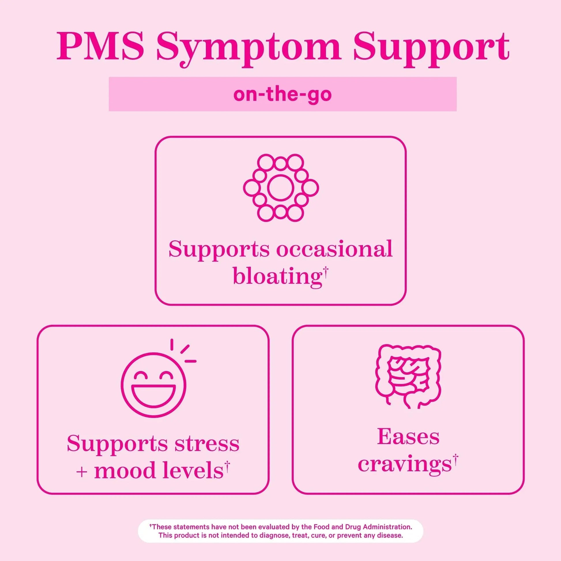 Pink Stork Organic PMS Support Sweets for Teens and Women - Simple & Natural Ingredients Vitamin B6 and Peppermint Pink Stork buy supplements canada