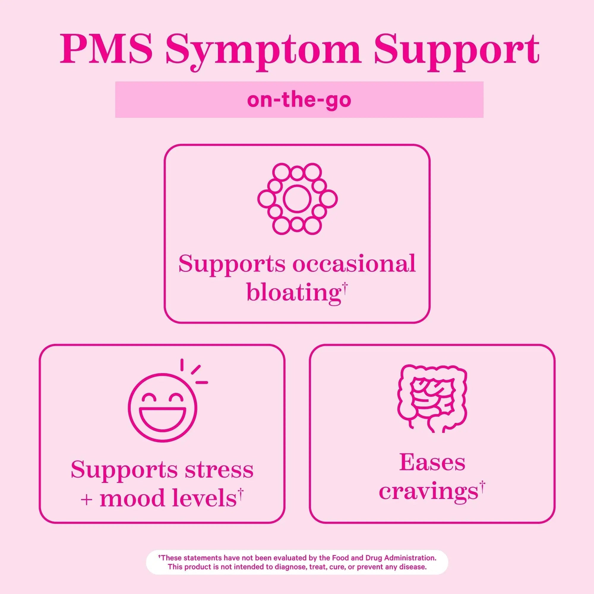 Pink Stork Organic PMS Support Sweets for Teens and Women - Simple & Natural Ingredients Vitamin B6 and Peppermint Pink Stork buy supplements canada