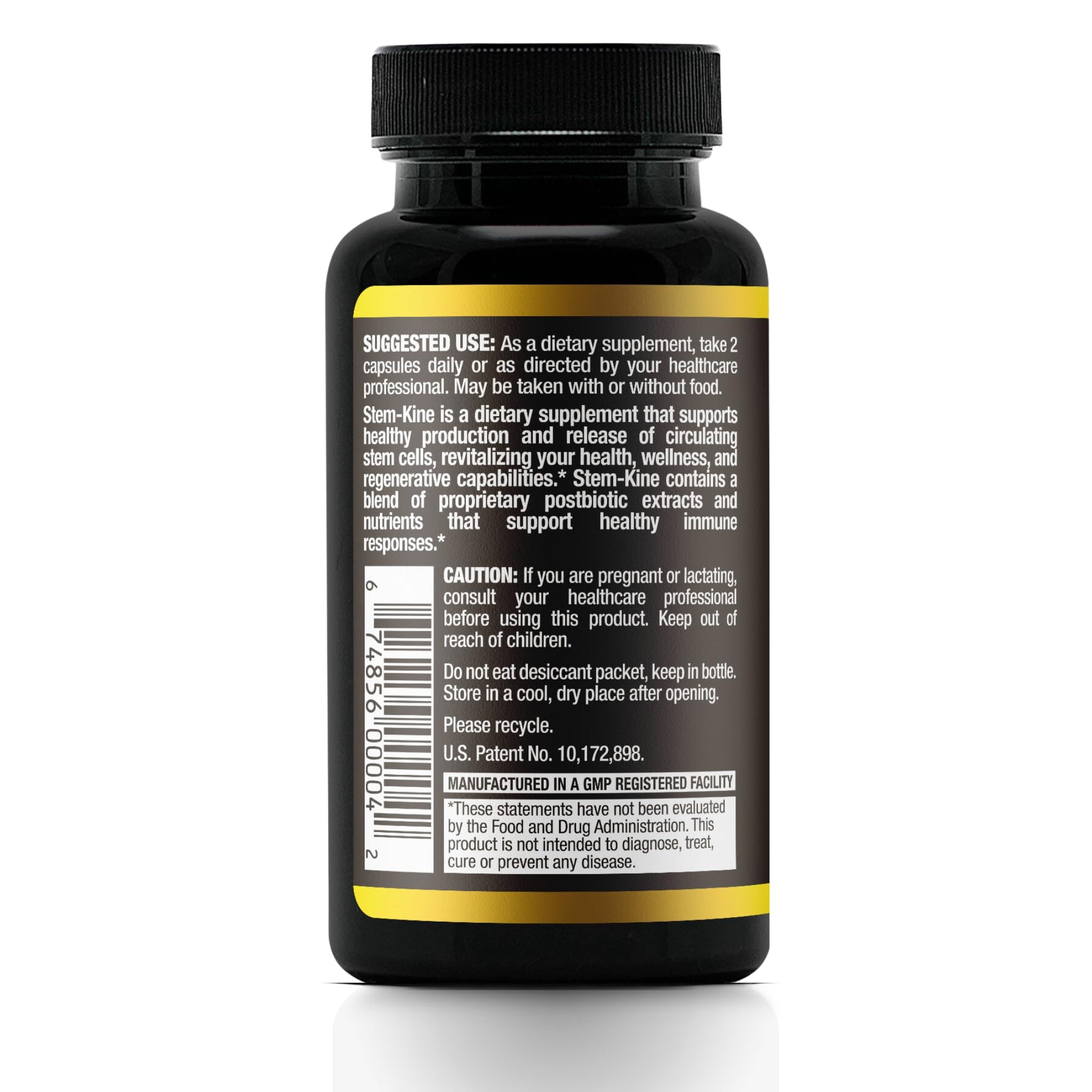 Aidan Products Stem-Kine Stem Cell Supplements, Clinically Proven to Increase Circulating Stem Cells, Pack of 2, Promoting Healing and Anti-Aging, 2 Pack of 60 Capsules Each Aidan Products buy supplements canada