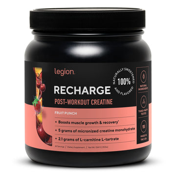 Legion Recharge Post Workout Supplement - All Natural Muscle Builder & Recovery Drink Legion buy supplements canada