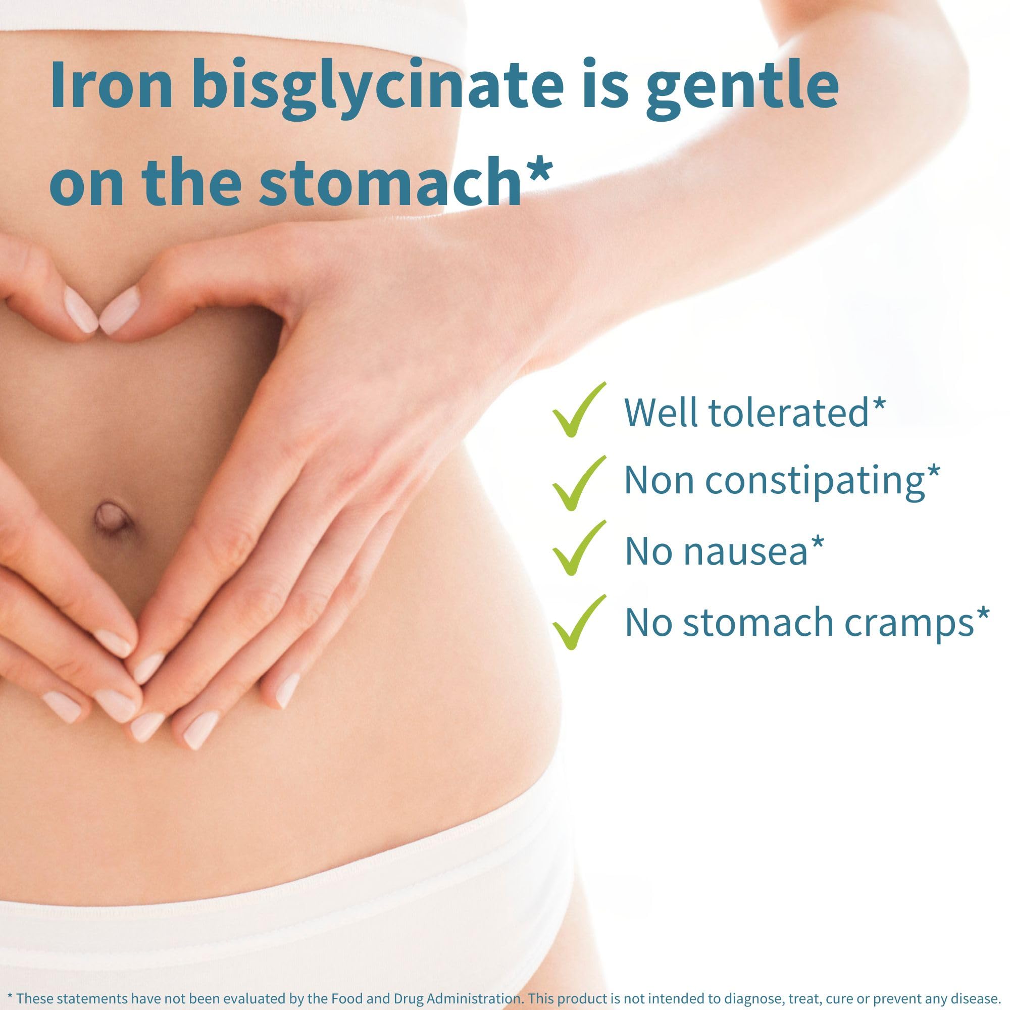 Igennus Clean Iron Bisglycinate 20mg, Vitamin C, 6 Month Supply, Gentle Chelated High Absorption Formula & Targeted Release Ferrous Bisglycinate Igennus Healthcare Nutrition buy supplements canada