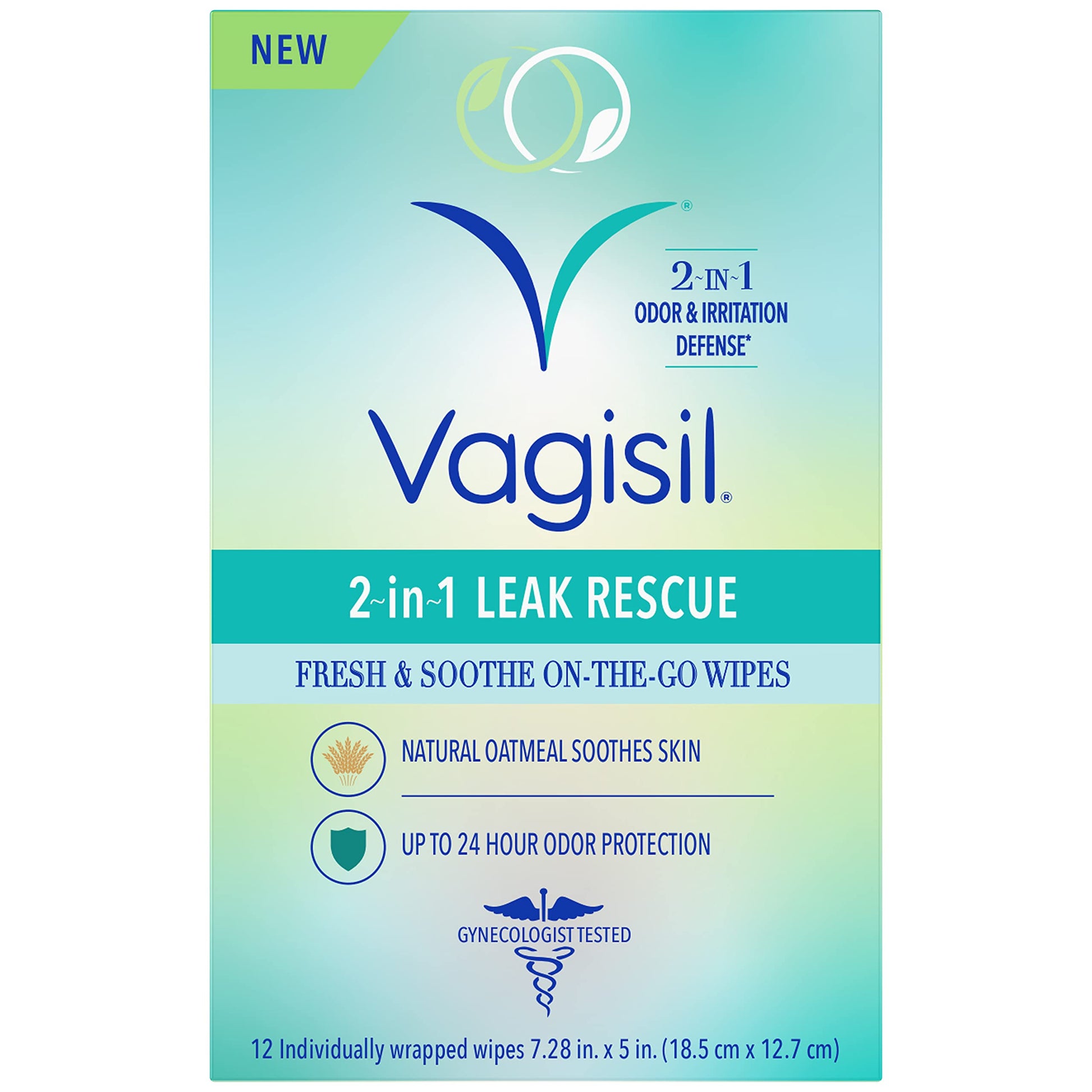 Vagisil 2-in-1 Leak Rescue Intimate Feminine Wipes for Women, Gynecologist Tested Vagisil buy supplements canada