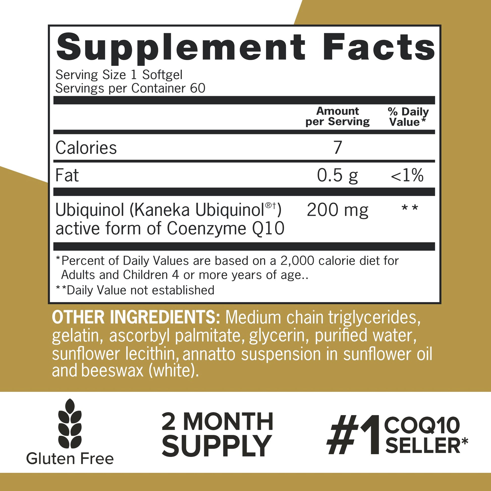 Qunol 200mg Ubiquinol, Powerful Antioxidant for Heart and Vascular Health, Essential for energy production, Natural Supplement Active Form of CoQ10, 60 Count Qunol buy supplements canada