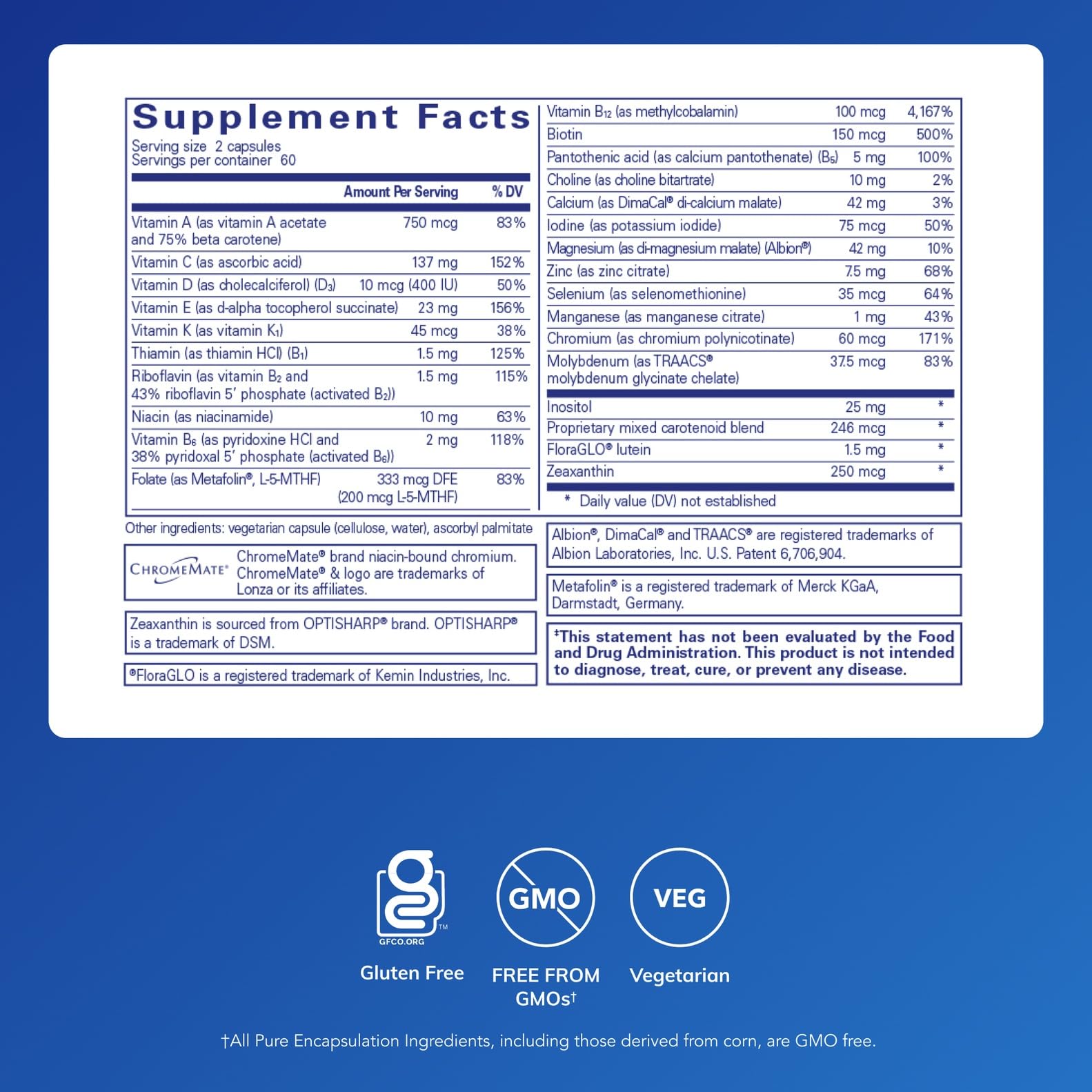 Pure Encapsulations Junior Nutrients - Kids & Teens Multivitamin - Without Iron - with Calcium, Vitamin D3 & Vitamin C - Non-GMO & Vegetarian - 120 Capsules Pure Encapsulations buy supplements canada