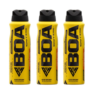 BOA Ignite Blast – Oral Aerosol Rapid Energy Solution – Pre Workout with Caffeine, B Vitamins BOA Nutrition Inc buy supplements canada