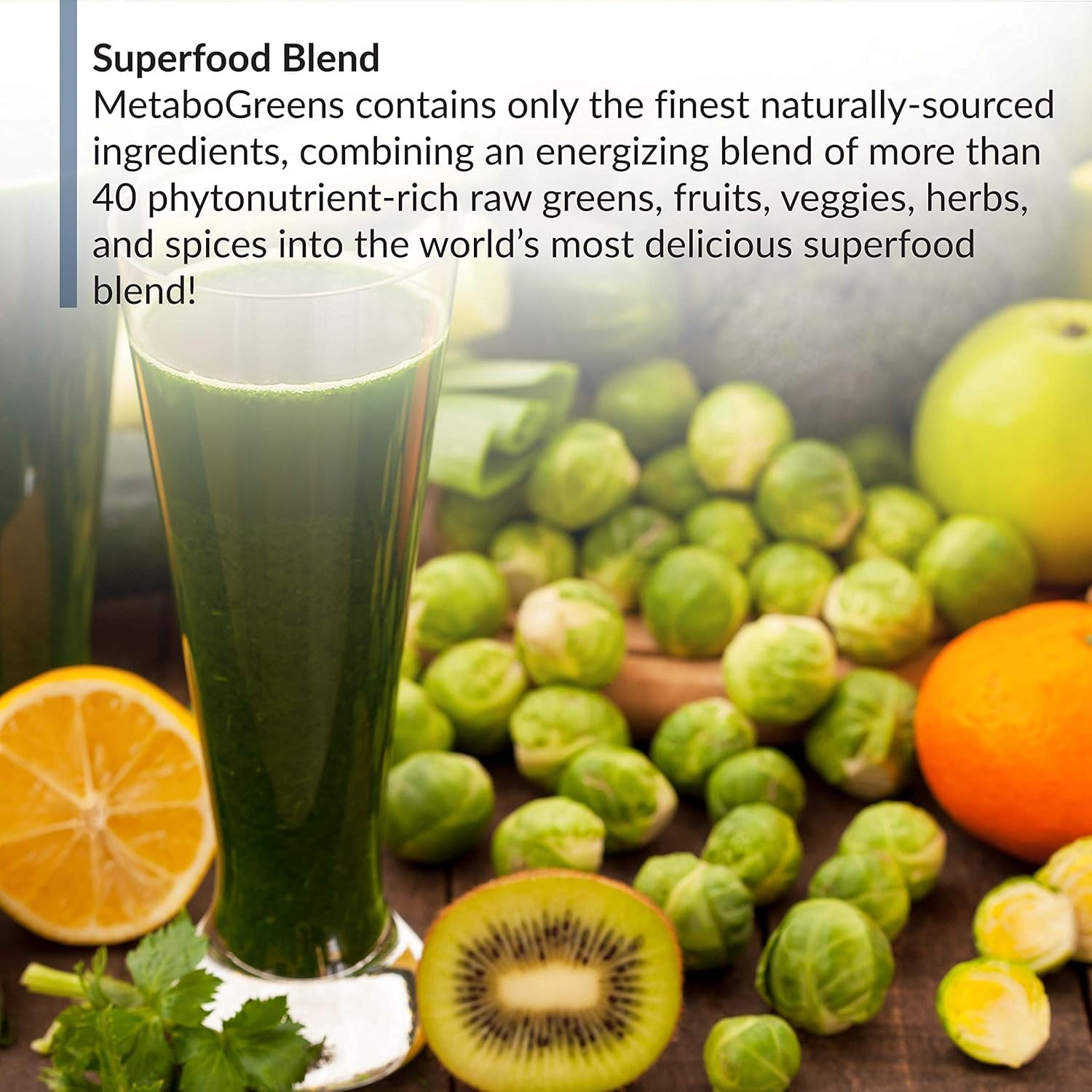 BioTrust Metabo Greens Superfood Powder - Super Greens Powder, Fruit & Veggie Blend with Clinically Studied Spectra - Non GMO, Soy Free, Gluten Free, Dairy Free, Energizing Berry Flavor (30 Servings) BioTrust buy supplements canada