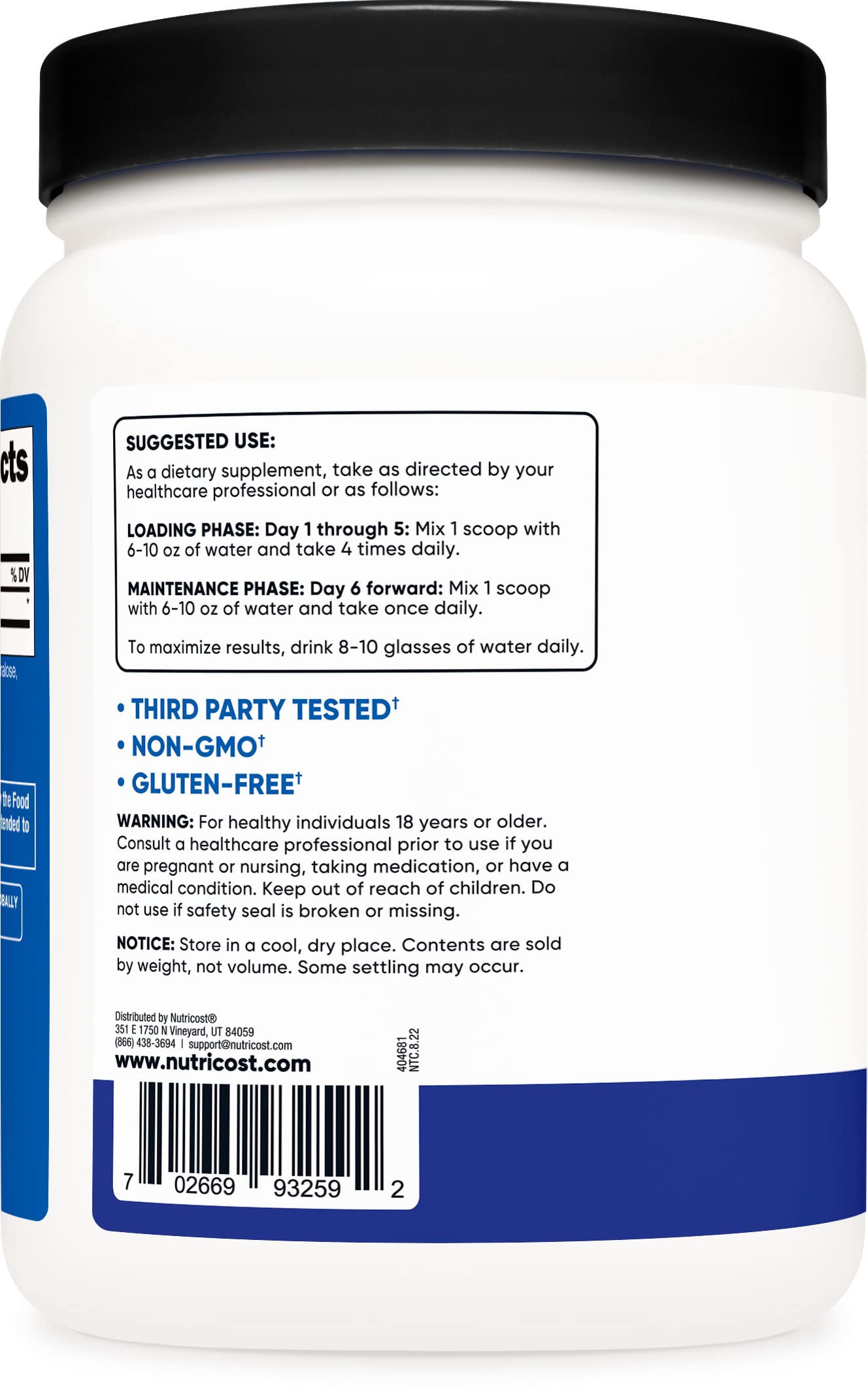 Nutricost Creatine Monohydrate Powder (Blue Raspberry), 500 Grams (1.1 LBS) Nutricost buy supplements canada