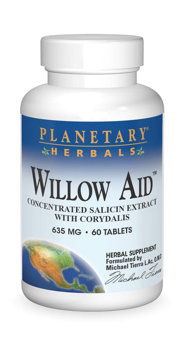 Planetary Herbals Willow Aid Tablets, 60 Count Planetary Herbals buy supplements canada