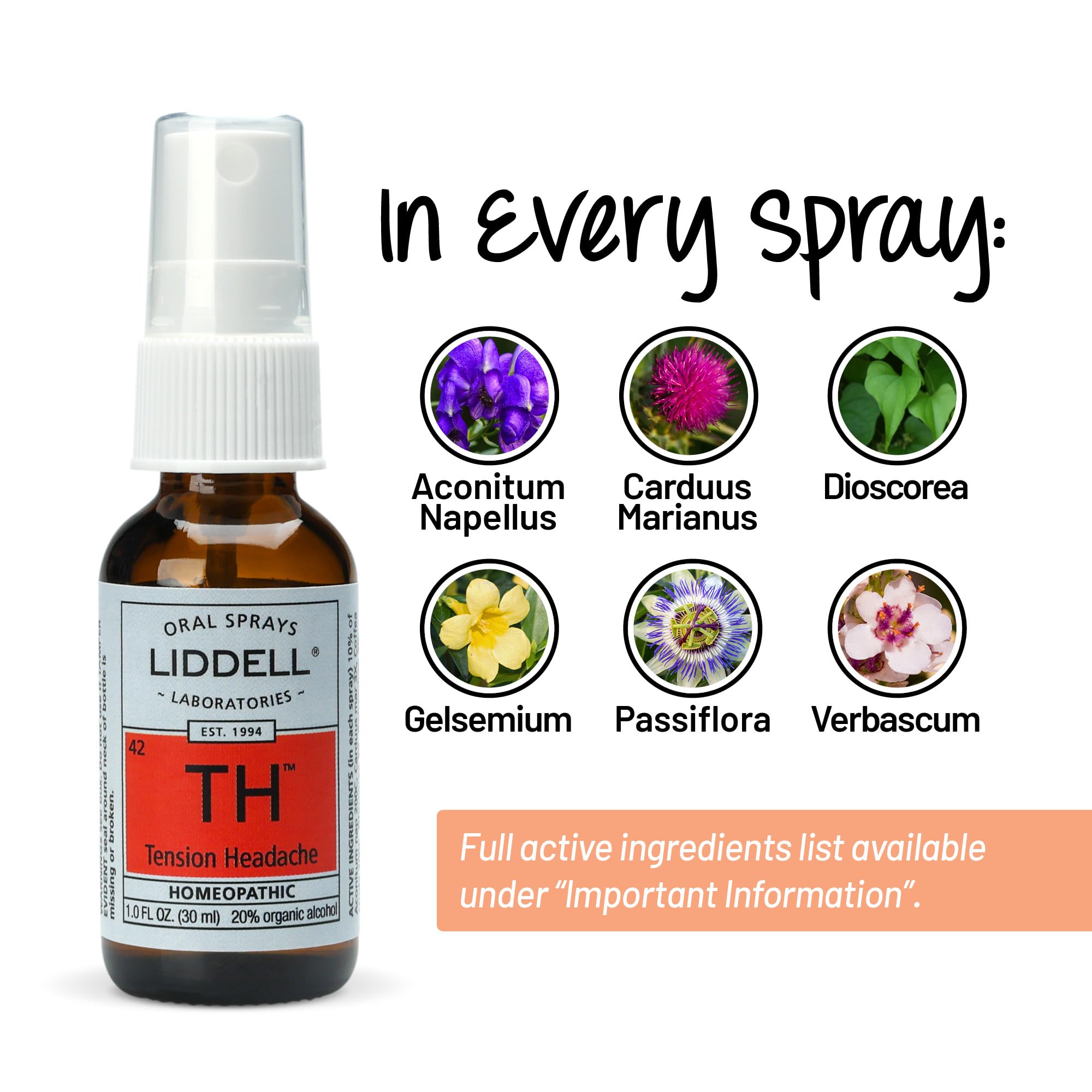 Liddell Homeopathic Tension Headache, 1 Ounce Liddell buy supplements canada