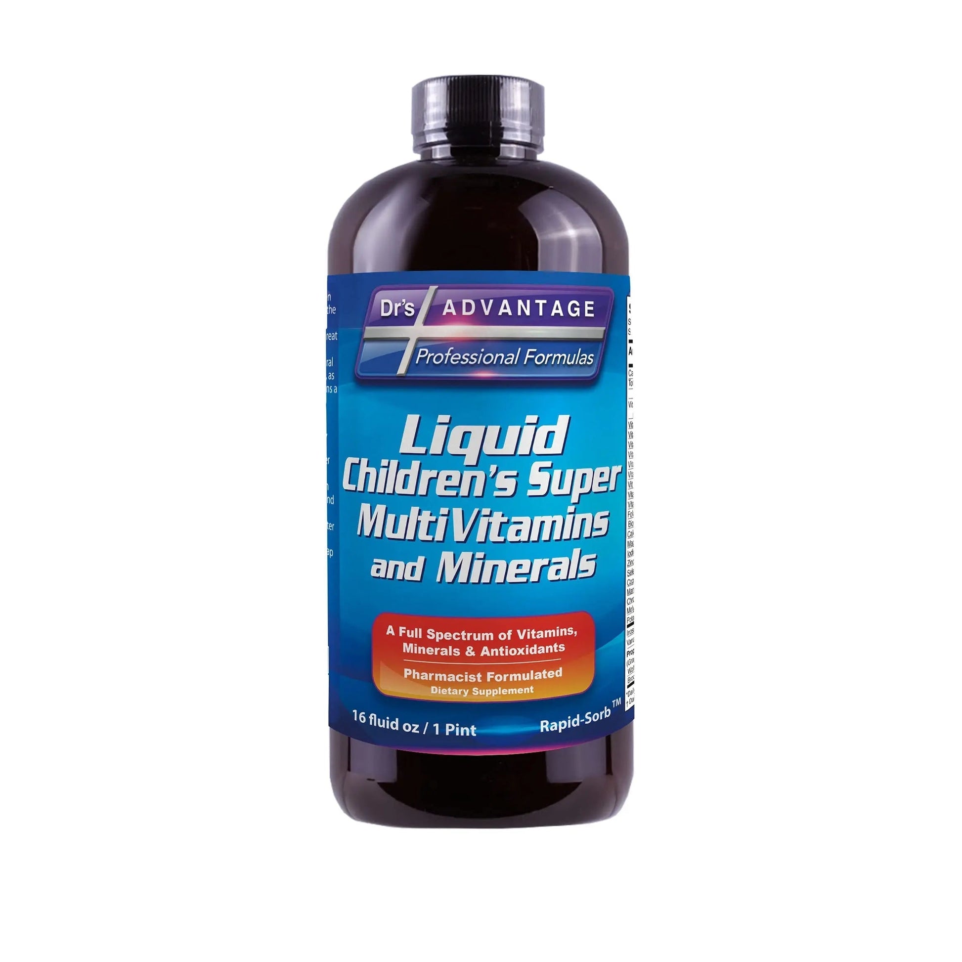 Dr's Advantage DA862 Liquid Children's Multivitamin and Minerals, 16 oz. Dr's Advantage buy supplements canada