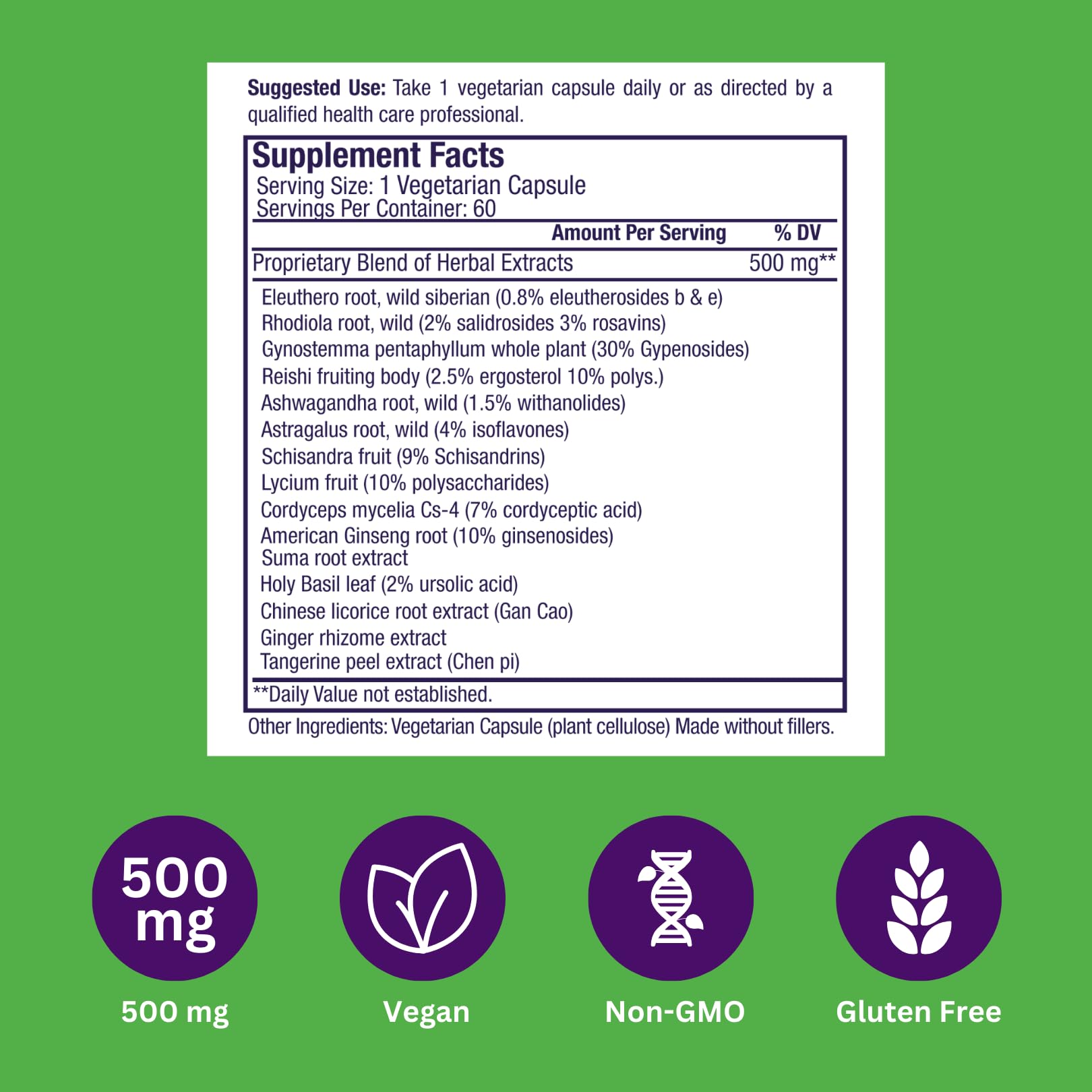 Paradise Herbs, Imperial Adaptogens, with Ashwagandha, Astragalus, Rhodiola, Proprietary Adaptogen Blend for Stress Support, Focus & Energy, 60 Vegetarian Capsules Paradise Herbs buy supplements canada